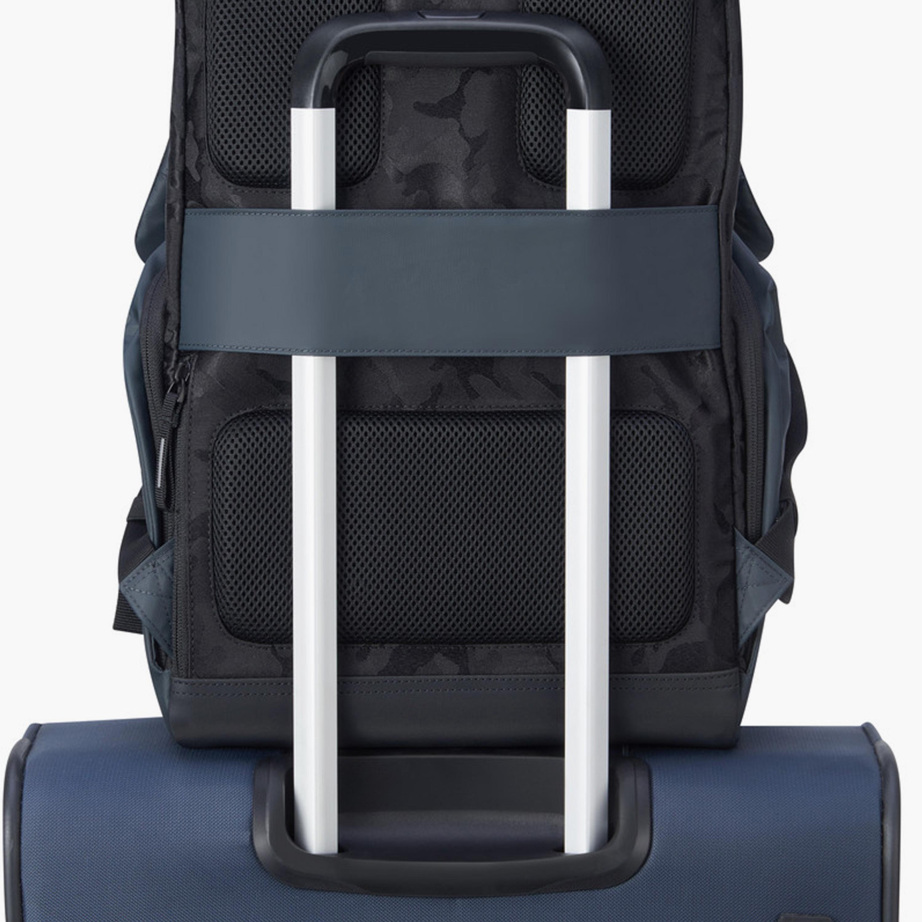 Delsey Securflap 21 L | 16 Inches Laptop Backpack, Polyester | 2020610-10-men-bags-image-4