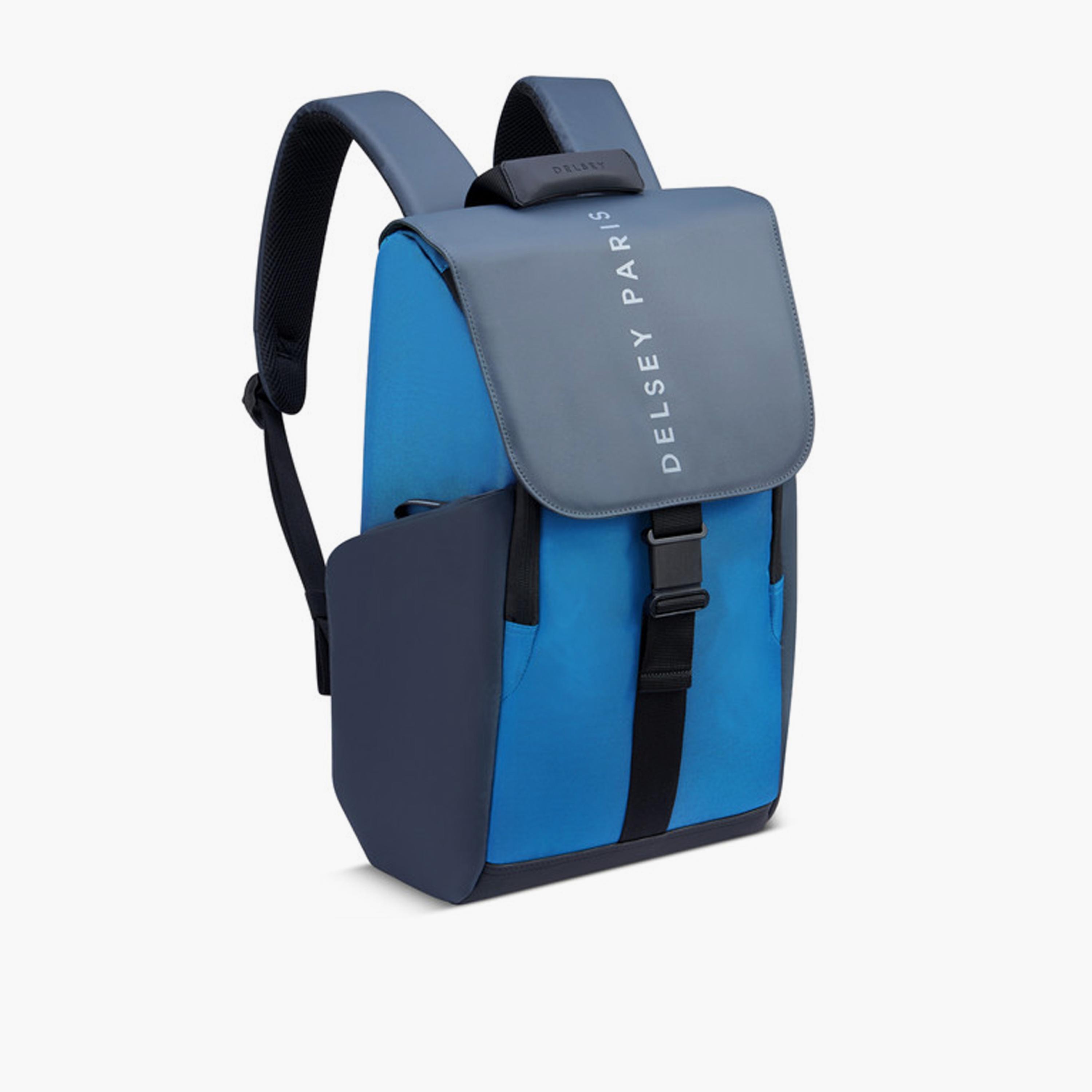 Delsey Securflap 21 L | 15 Inches Laptop Backpack, Polyester | 2020610-02-men-bags-image-1