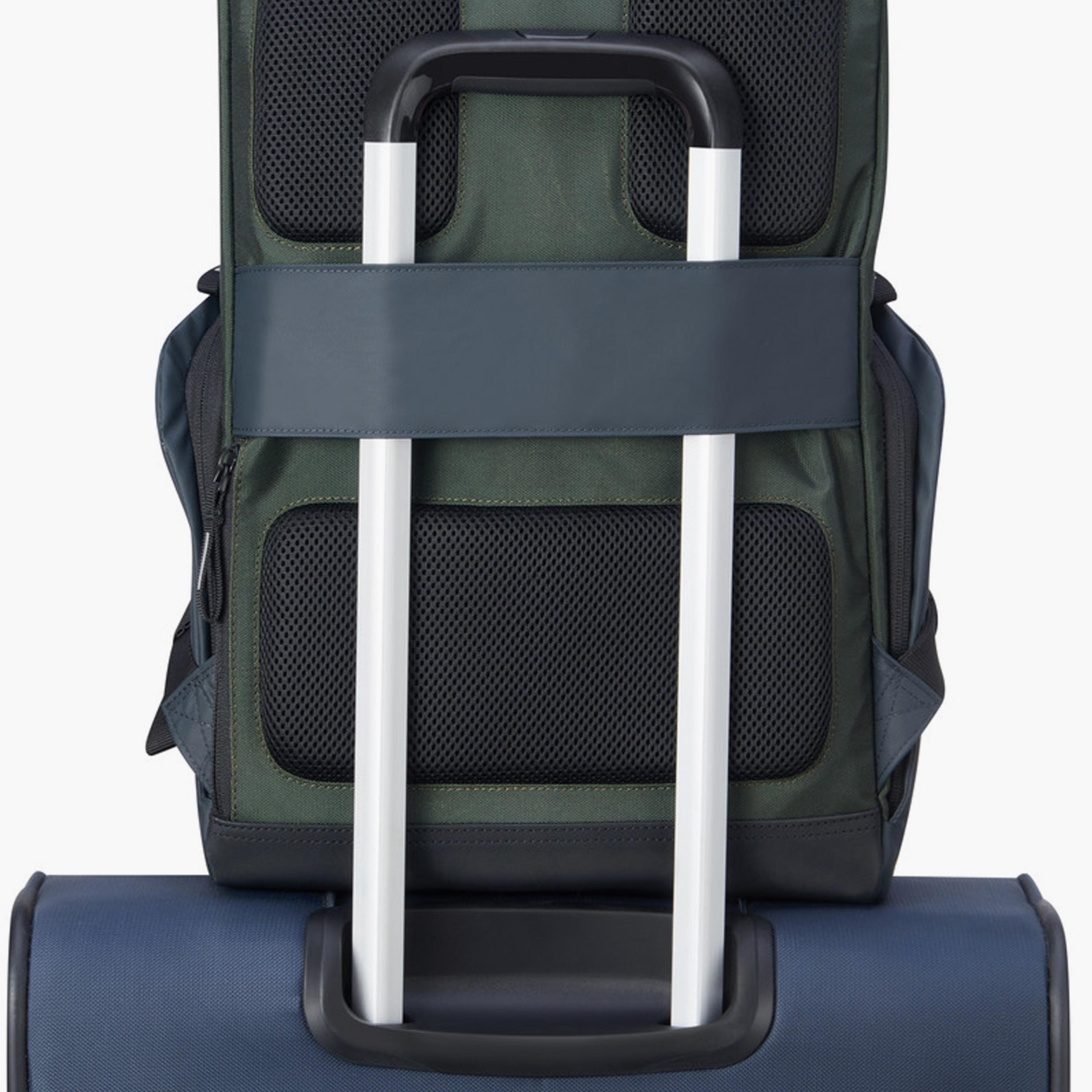 Delsey Securflap 21 L | 16 Inches Laptop Backpack, Polyester | 202061013-men-bags-image-4