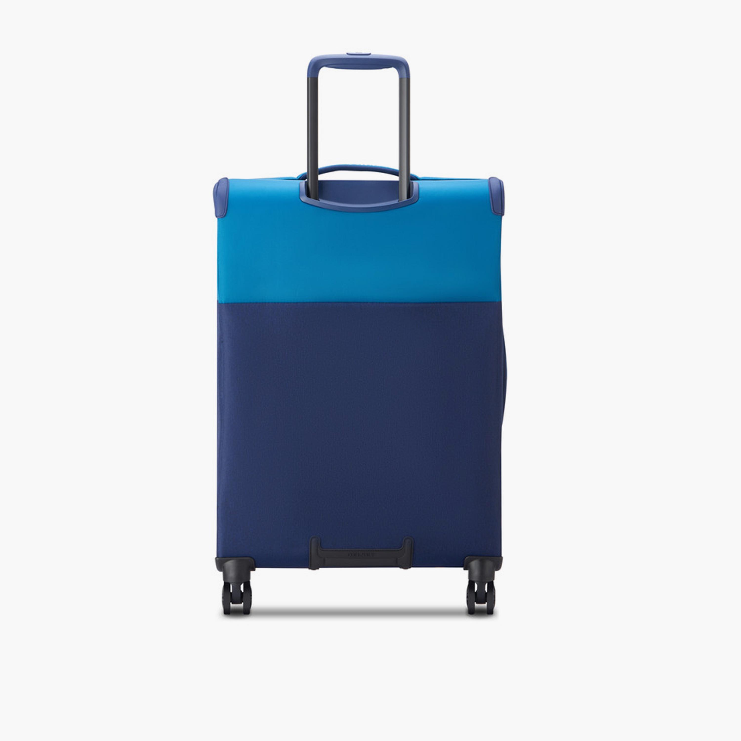 Delsey Brochant 3 67 CM Medium Check-in Polyester Soft Sided 4-Wheeler Spinner Trolley Bag with TSA Combination Lock-travel-luggagesandbags-luggage-image-5