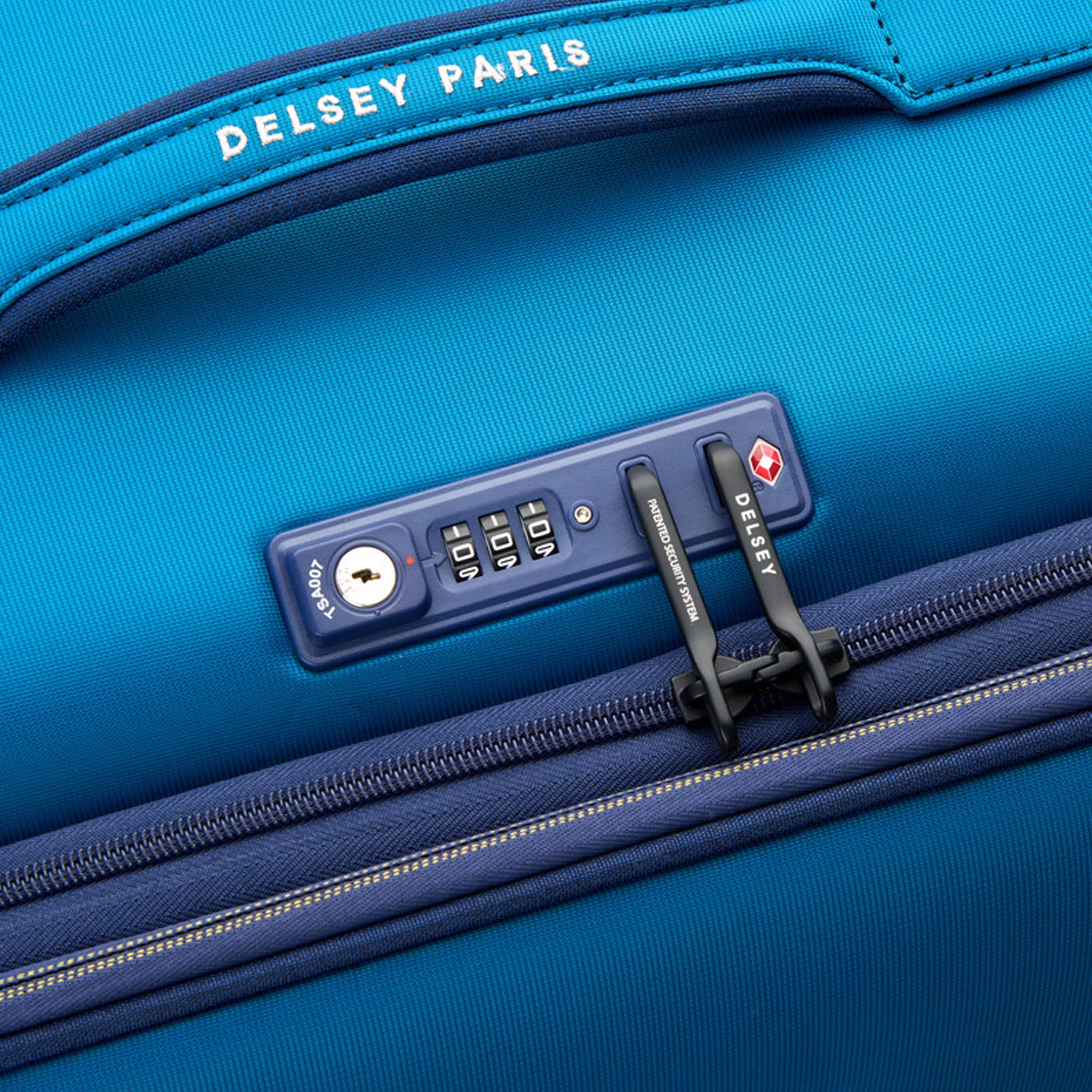 Delsey Brochant 3 78 CM Large Check-in Polyester Soft Sided 4-Wheeler Spinner Trolley Bag with TSA Combination Lock-travel-luggagesandbags-luggage-image-6