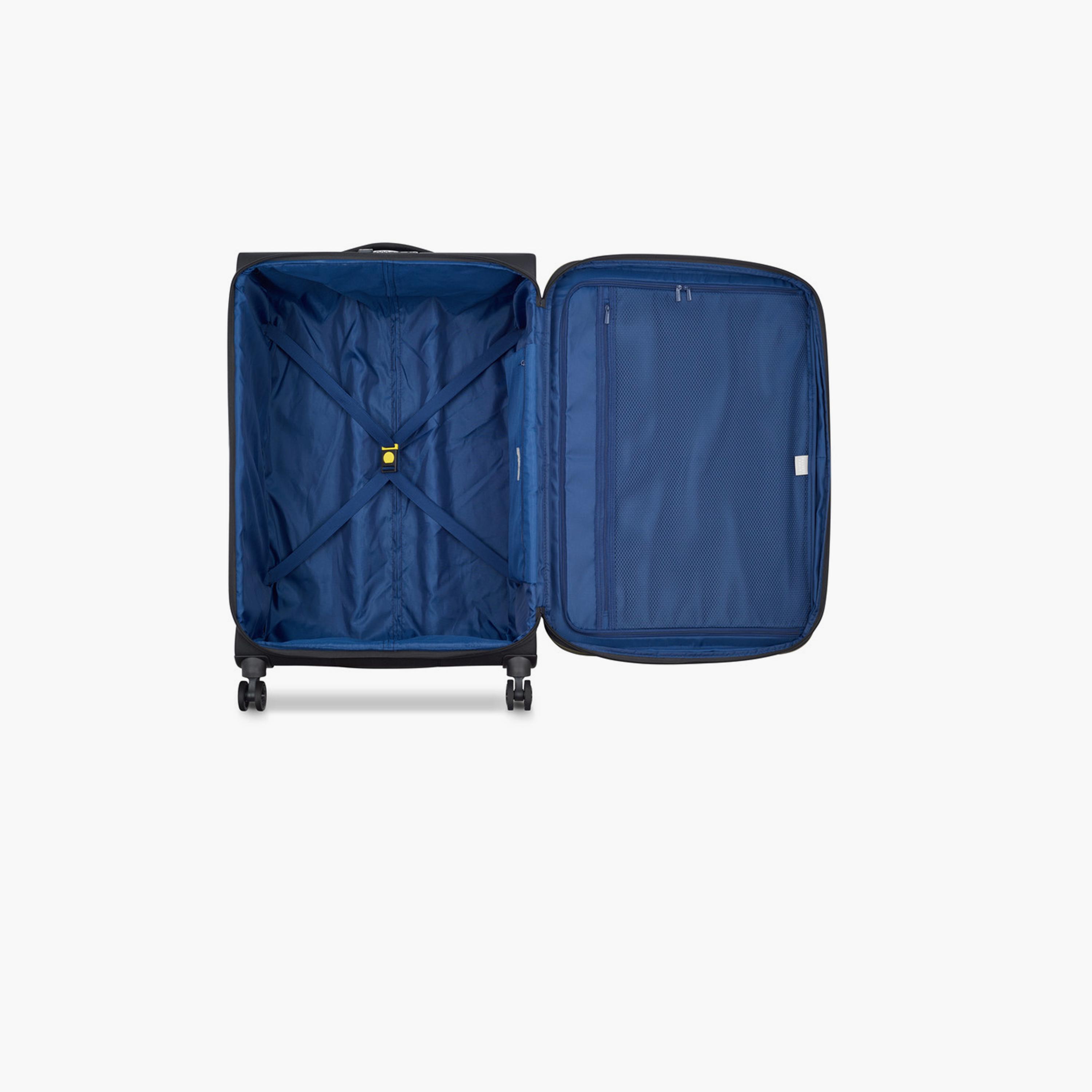 Delsey Brochant 3 Set of 3 Polyester Soft Sided 4-Wheeler Spinner Trolley Bag with TSA Combination Lock-travel-luggagesandbags-luggage-image-4