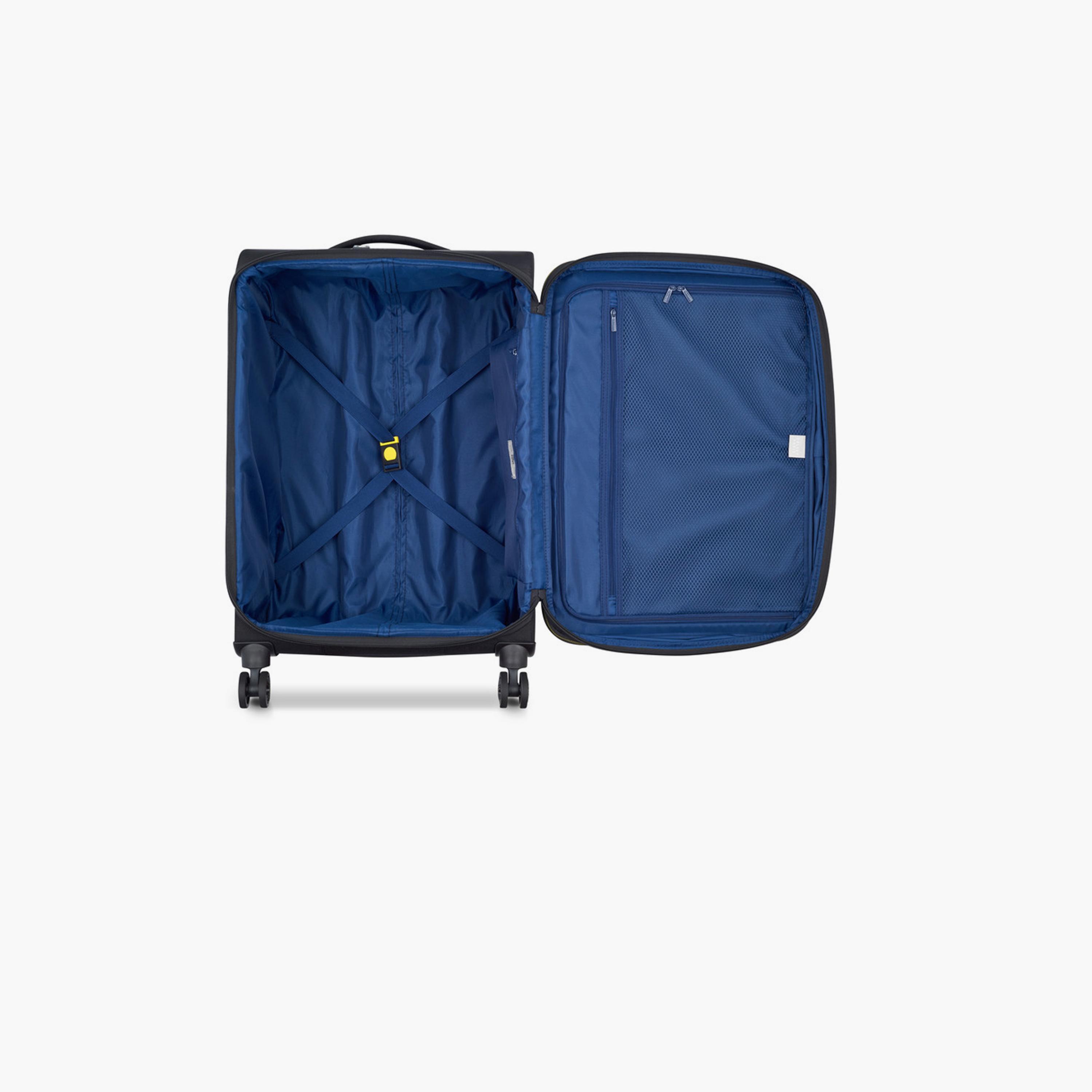 Delsey Brochant 3 67 CM Medium Check-in Polyester Soft Sided 4-Wheeler Spinner Trolley Bag with TSA Combination Lock-travel-luggagesandbags-luggage-image-5