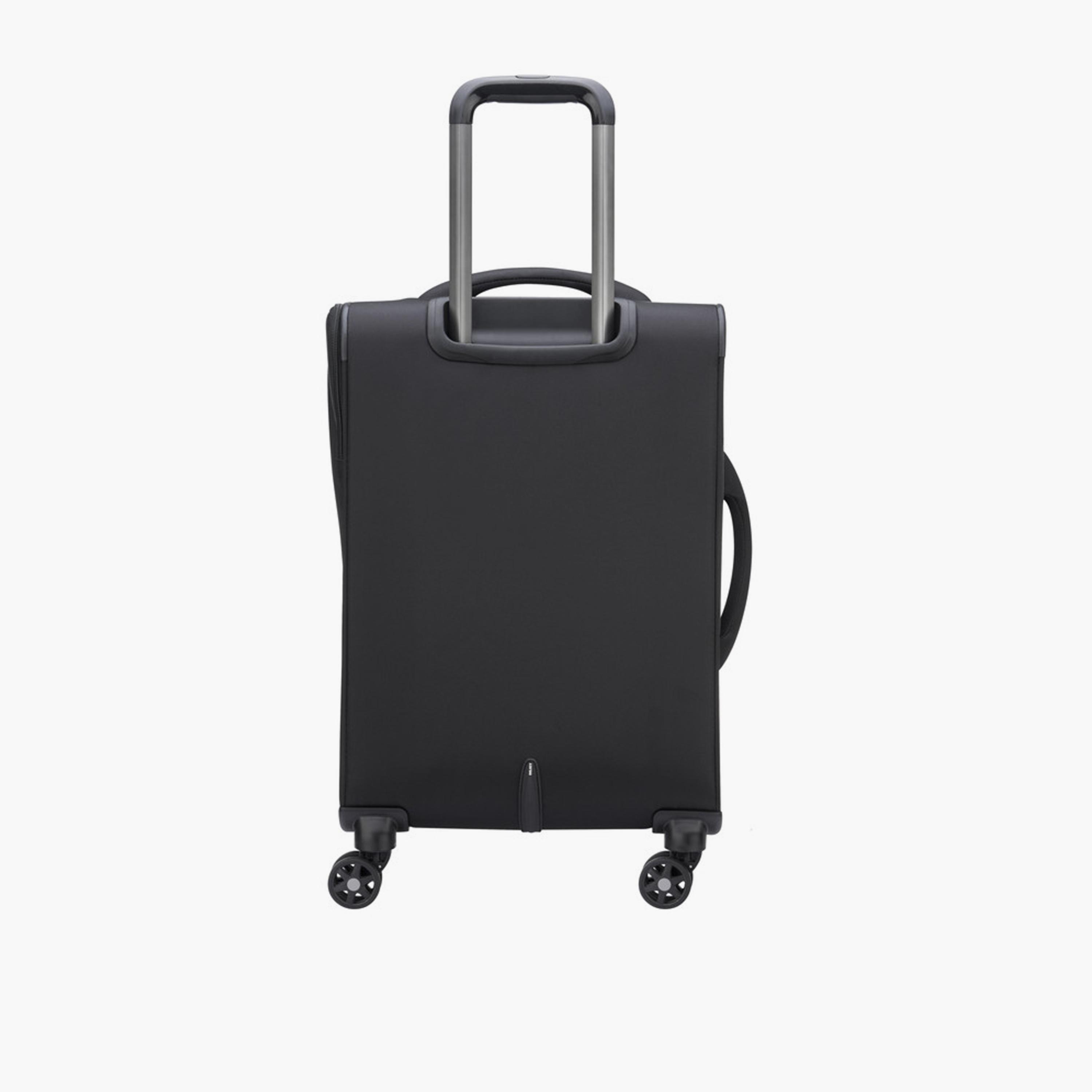 Delsey Optimax Lite 55 CM Small Cabin Polyester Soft Sided 4-Wheeler Spinner Trolley Bag with TSA Combination Lock-travel-luggagesandbags-luggage-image-5