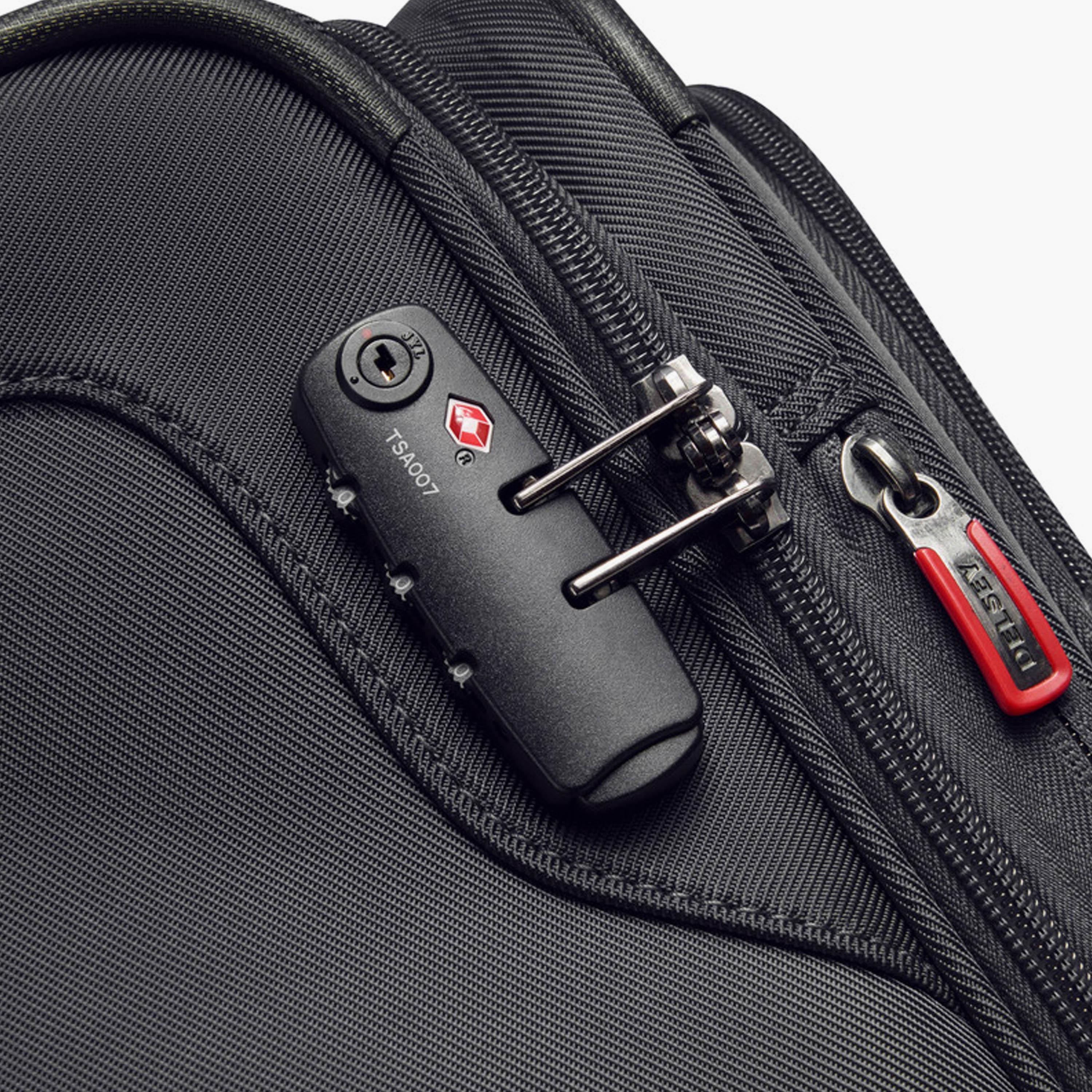 Delsey Optimax Lite 70 CM Medium Check-in Polyester Soft Sided 4-Wheeler Spinner Trolley Bag with TSA Combination Lock-travel-luggagesandbags-luggage-image-7