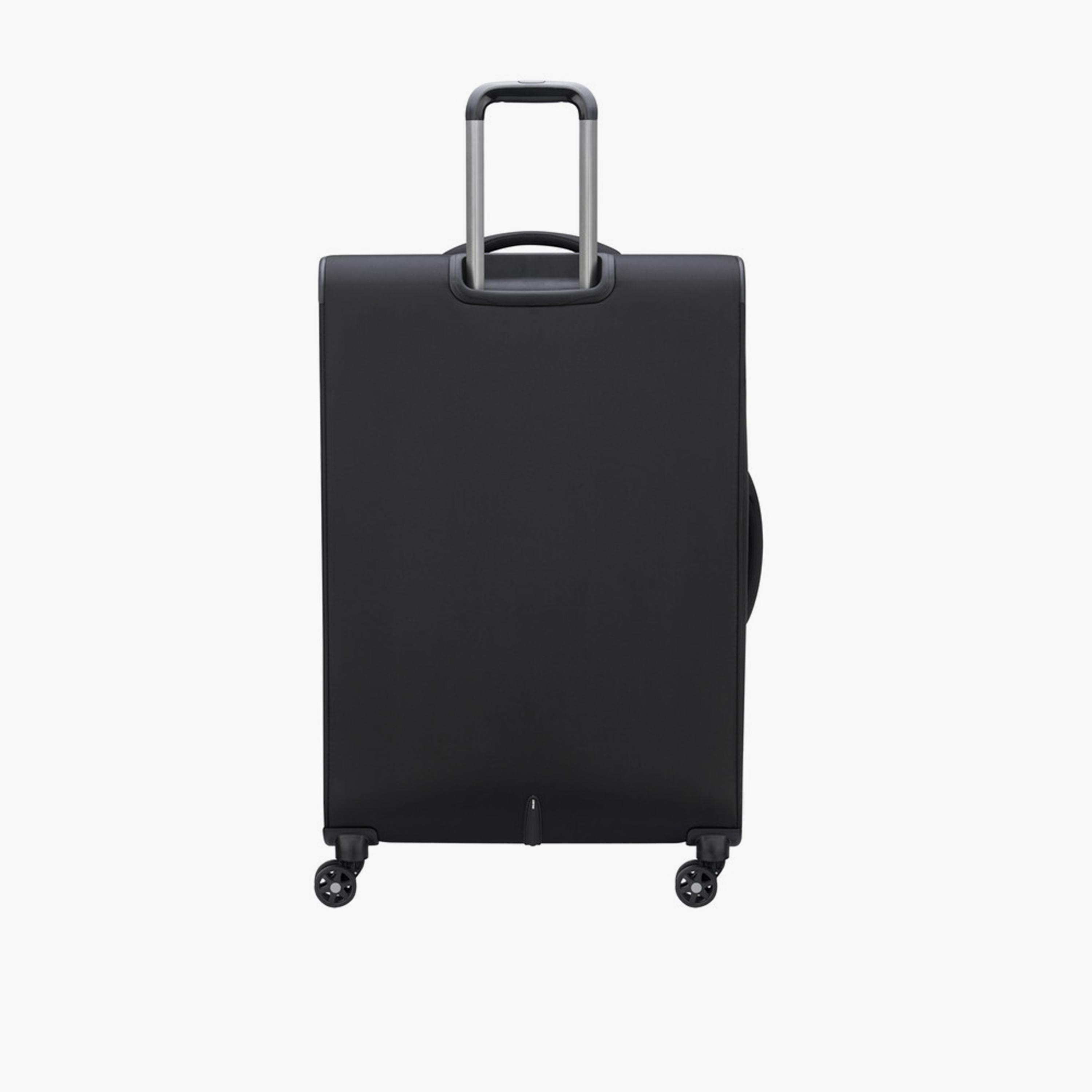 Delsey Optimax Lite 80 CM Large Check-in Polyester Soft Sided 4-Wheeler Spinner Trolley Bag with TSA Combination Lock-travel-luggagesandbags-luggage-image-6