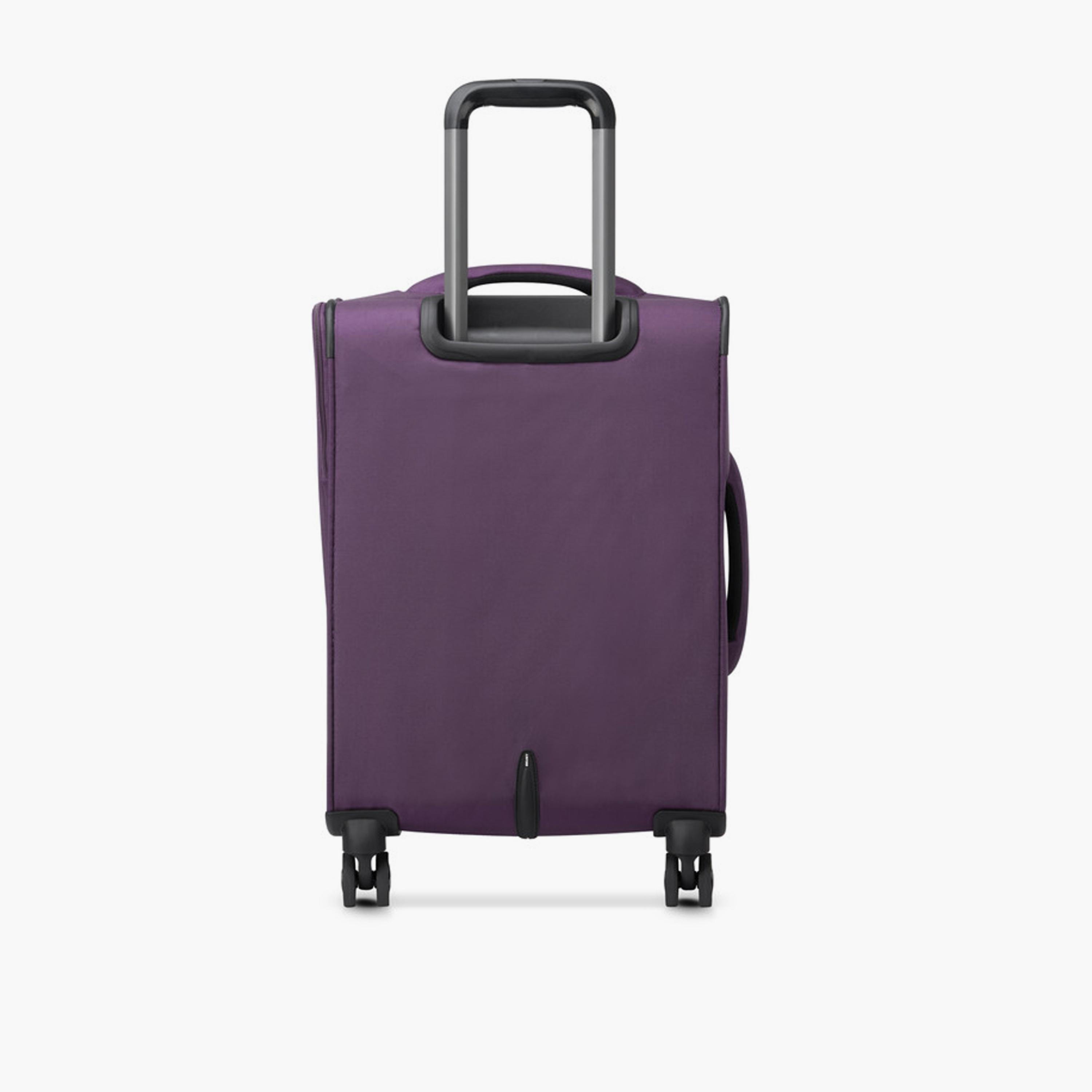 Delsey Optimax Lite 55 CM Small Cabin Polyester Soft Sided 4-Wheeler Spinner Trolley Bag with TSA Combination Lock-travel-luggagesandbags-luggage-image-6