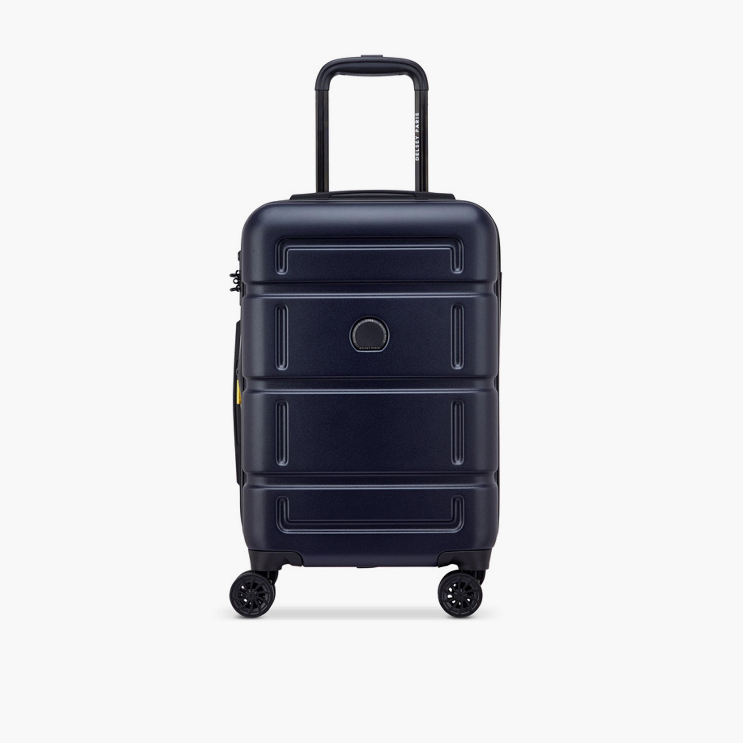 Delsey Camelia 55 CM Small Cabin Polycarbonate with ABS Hard Sided 4-Wheeler Spinner Trolley Bag with TSA Combination Lock-travel-luggagesandbags-luggage-image-1