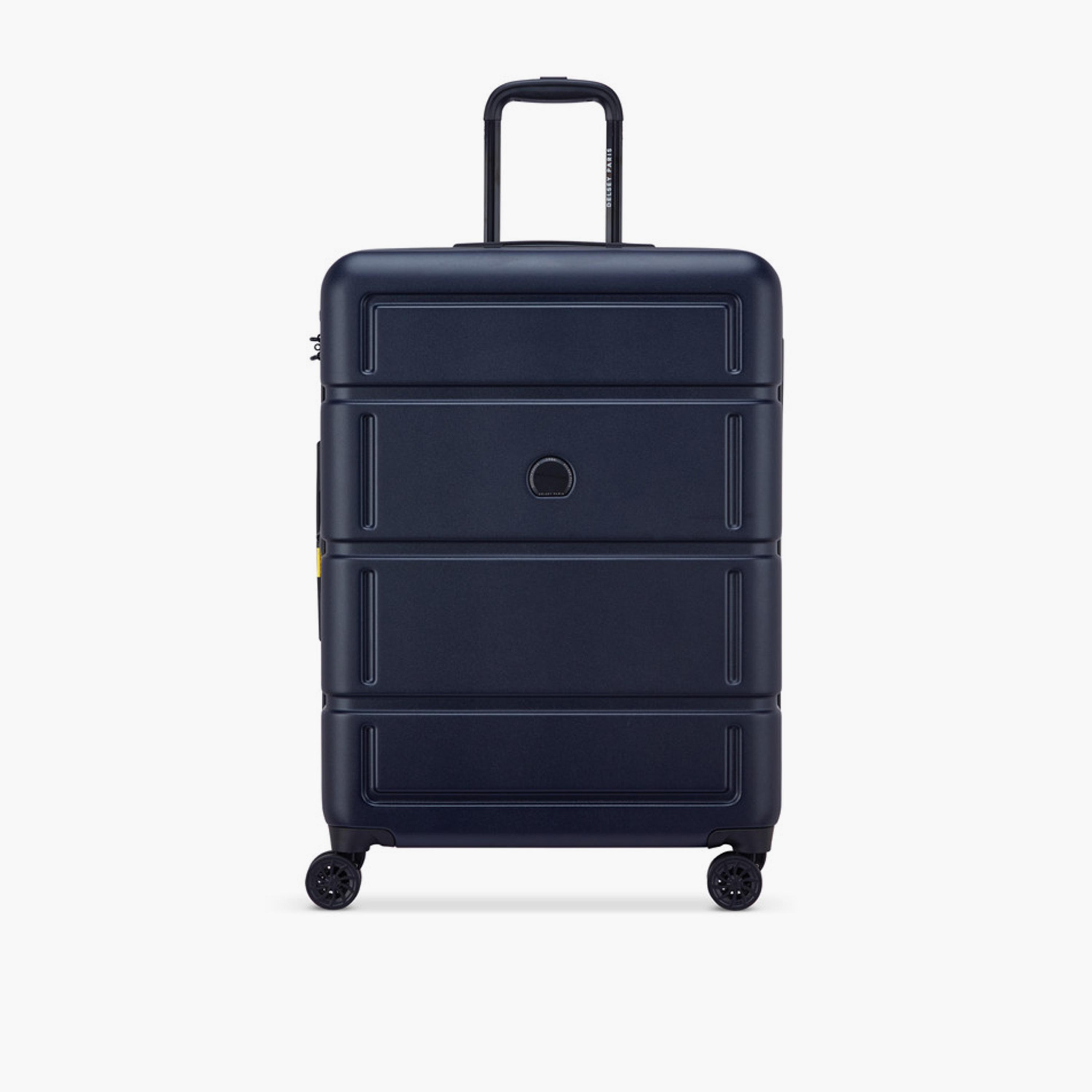 Delsey Camelia 70 CM Medium Check-in Polycarbonate with ABS Hard Sided 4-Wheeler Spinner Trolley Bag with TSA Combination Lock-travel-luggagesandbags-luggage-image-1