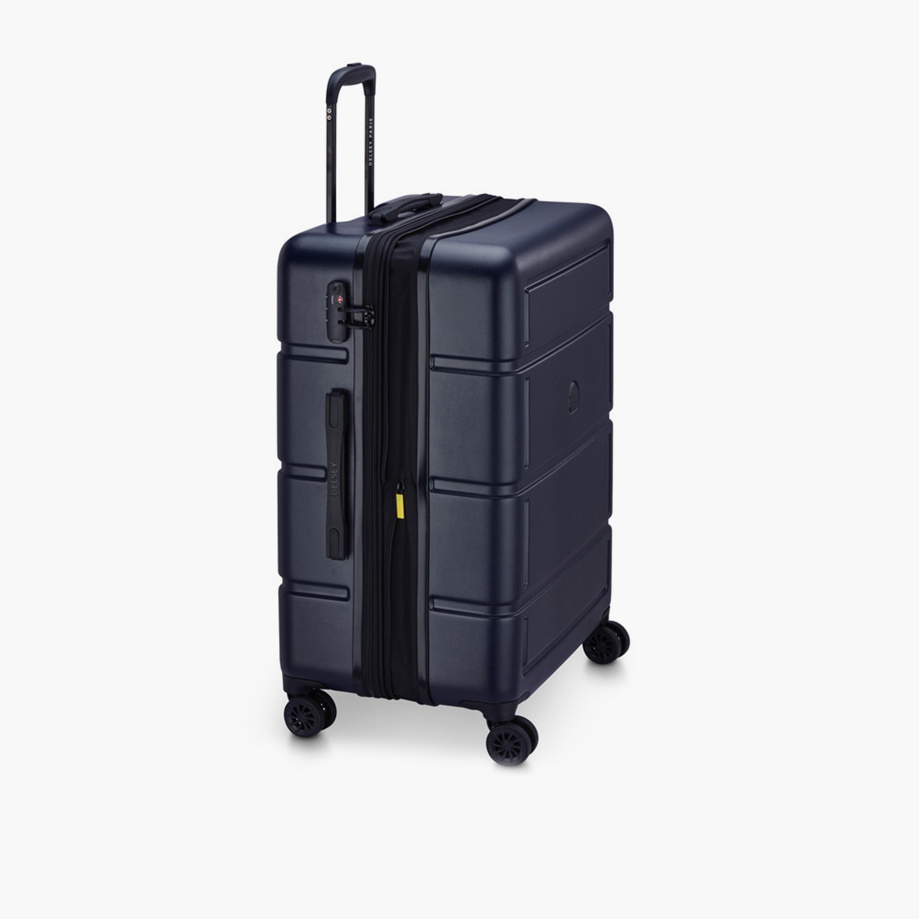 Delsey Camelia 70 CM Medium Check-in Polycarbonate with ABS Hard Sided 4-Wheeler Spinner Trolley Bag with TSA Combination Lock-travel-luggagesandbags-luggage-image-5