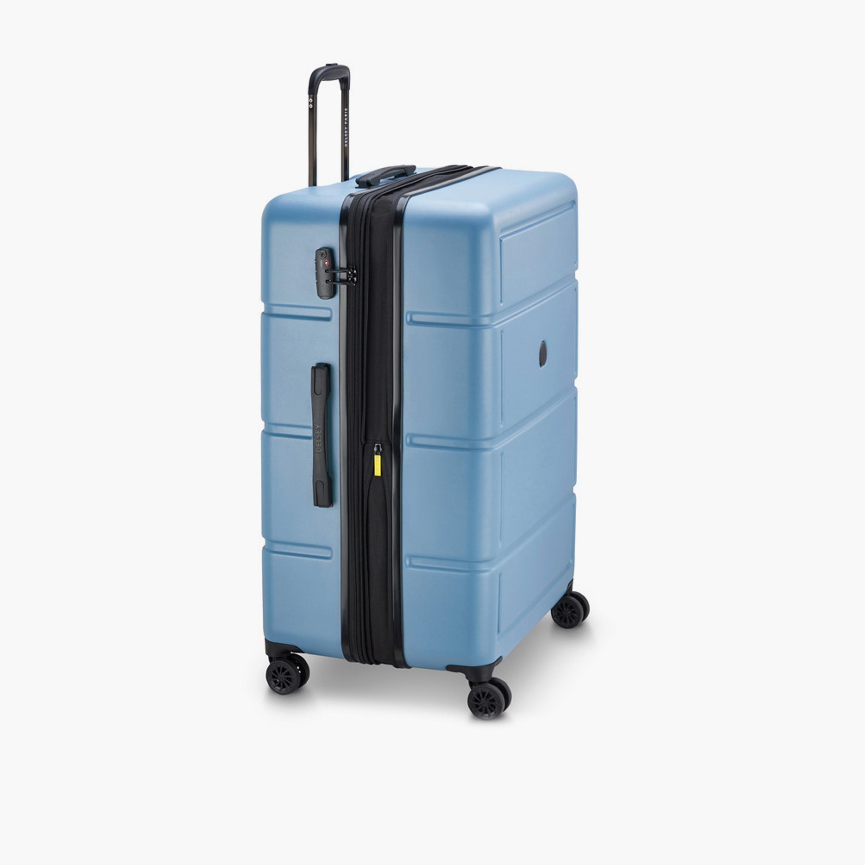 Delsey Camelia Set of 3 Polycarbonate with ABS Hard Sided 4-Wheeler Spinner Trolley Bag with TSA Combination Lock-travel-luggagesandbags-luggage-image-5