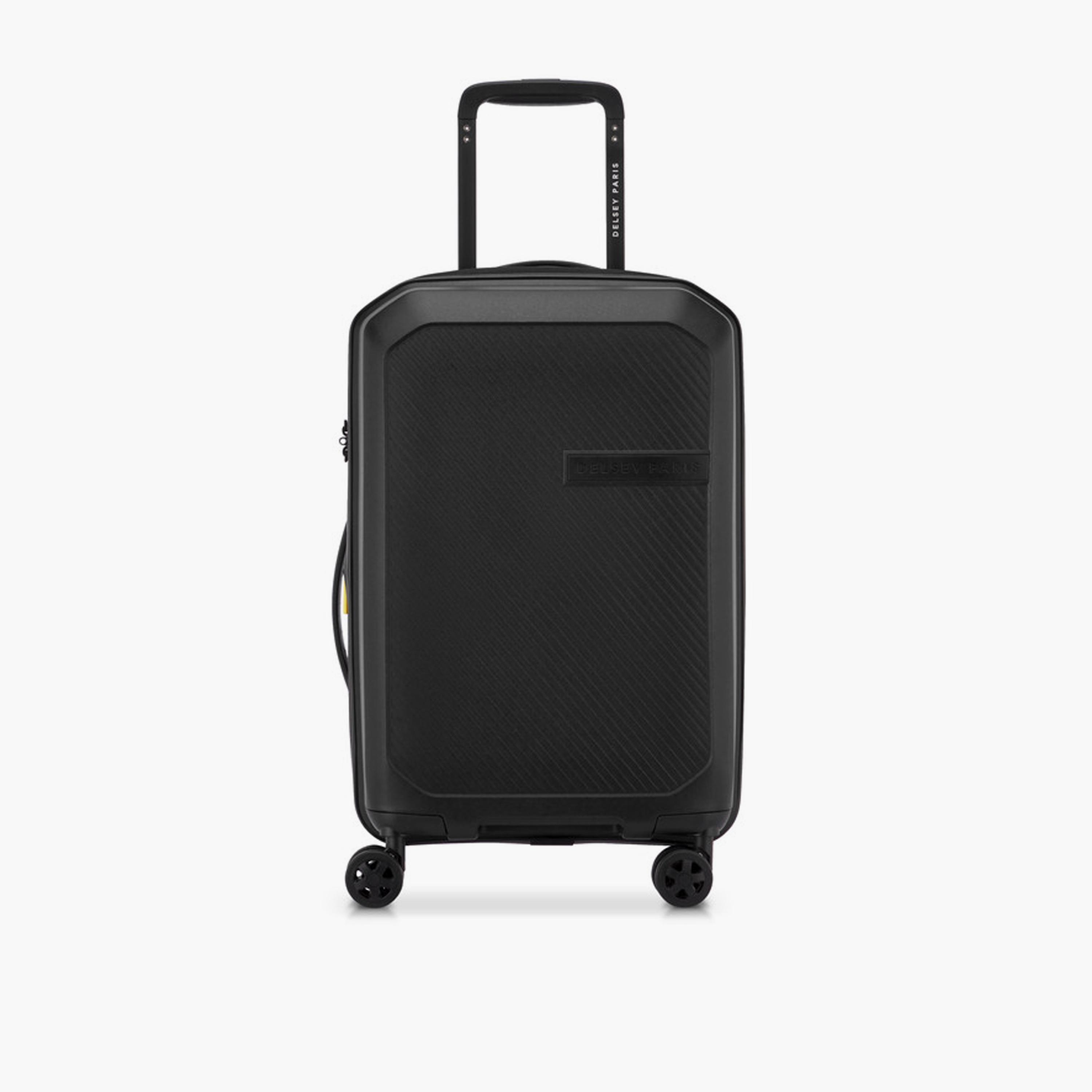 Delsey Anvers 55 CM Small Cabin Polycarbonate with ABS Hard Sided 4-Wheeler Spinner Trolley Bag with TSA Combination Lock-travel-luggagesandbags-luggage-image-1