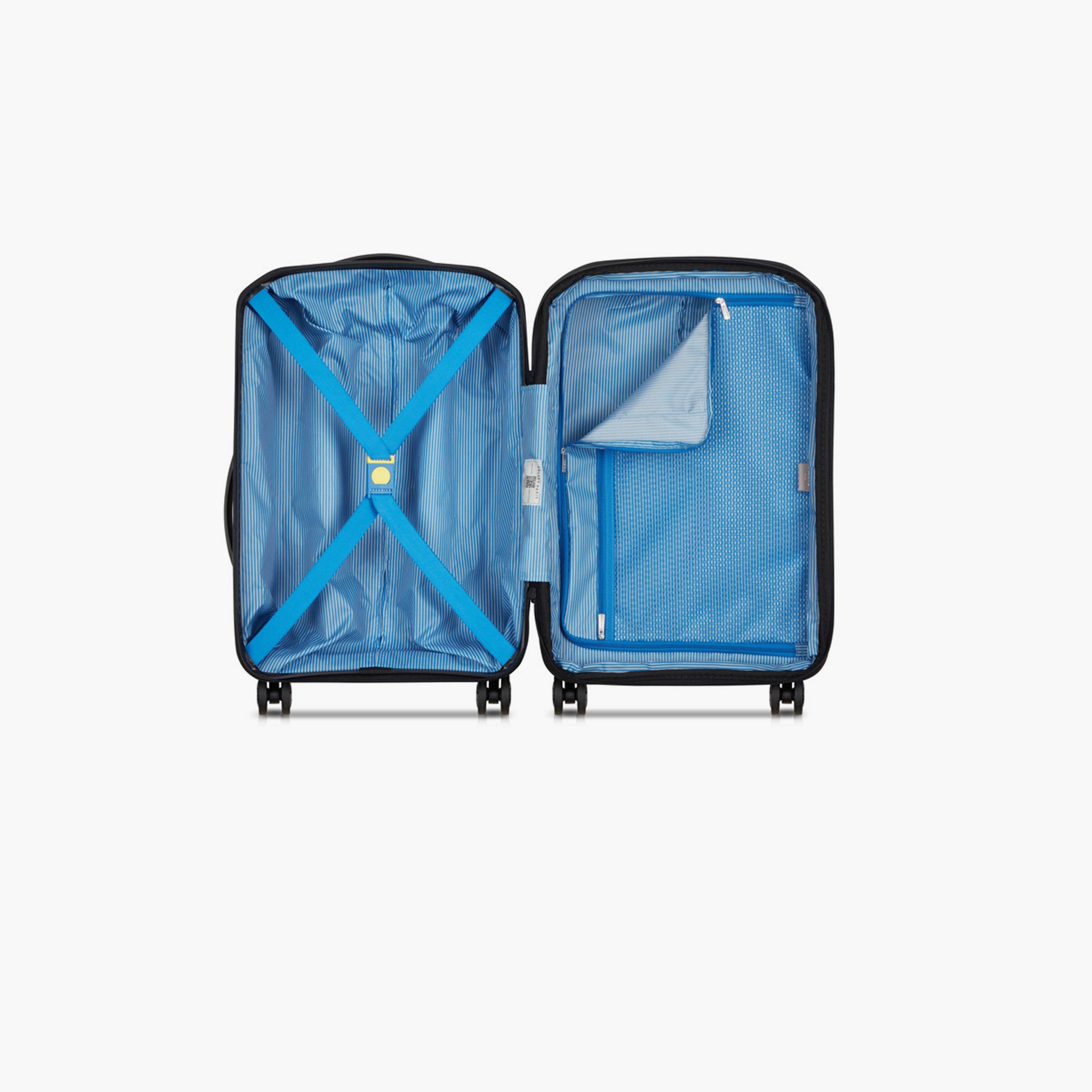 Delsey Anvers 55 CM Small Cabin Polycarbonate with ABS Hard Sided 4-Wheeler Spinner Trolley Bag with TSA Combination Lock-travel-luggagesandbags-luggage-image-6