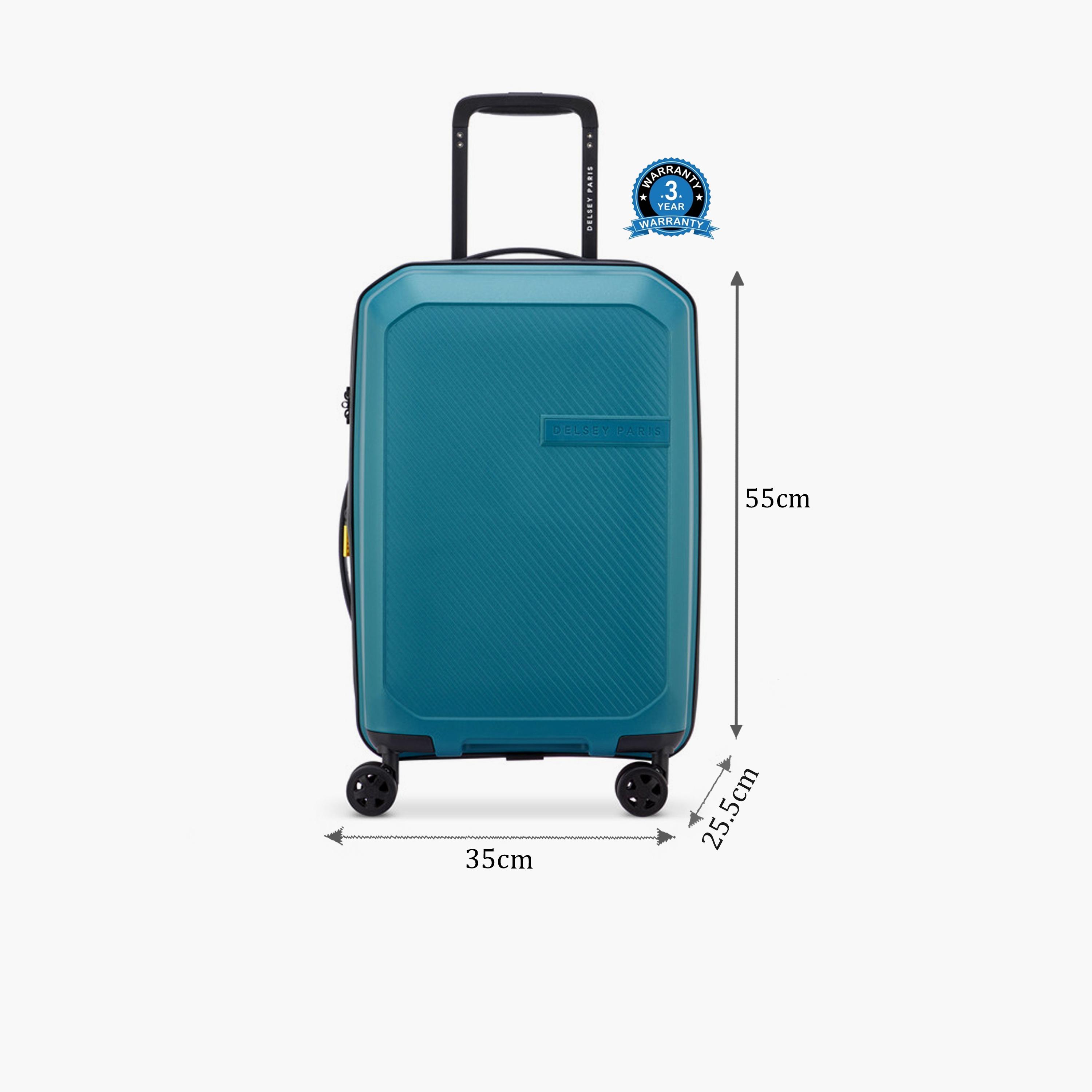 Delsey Anvers 75 CM Large Check-in Polycarbonate with ABS Hard Sided 4-Wheeler Spinner Trolley Bag with TSA Combination Lock-travel-luggagesandbags-luggage-image-2
