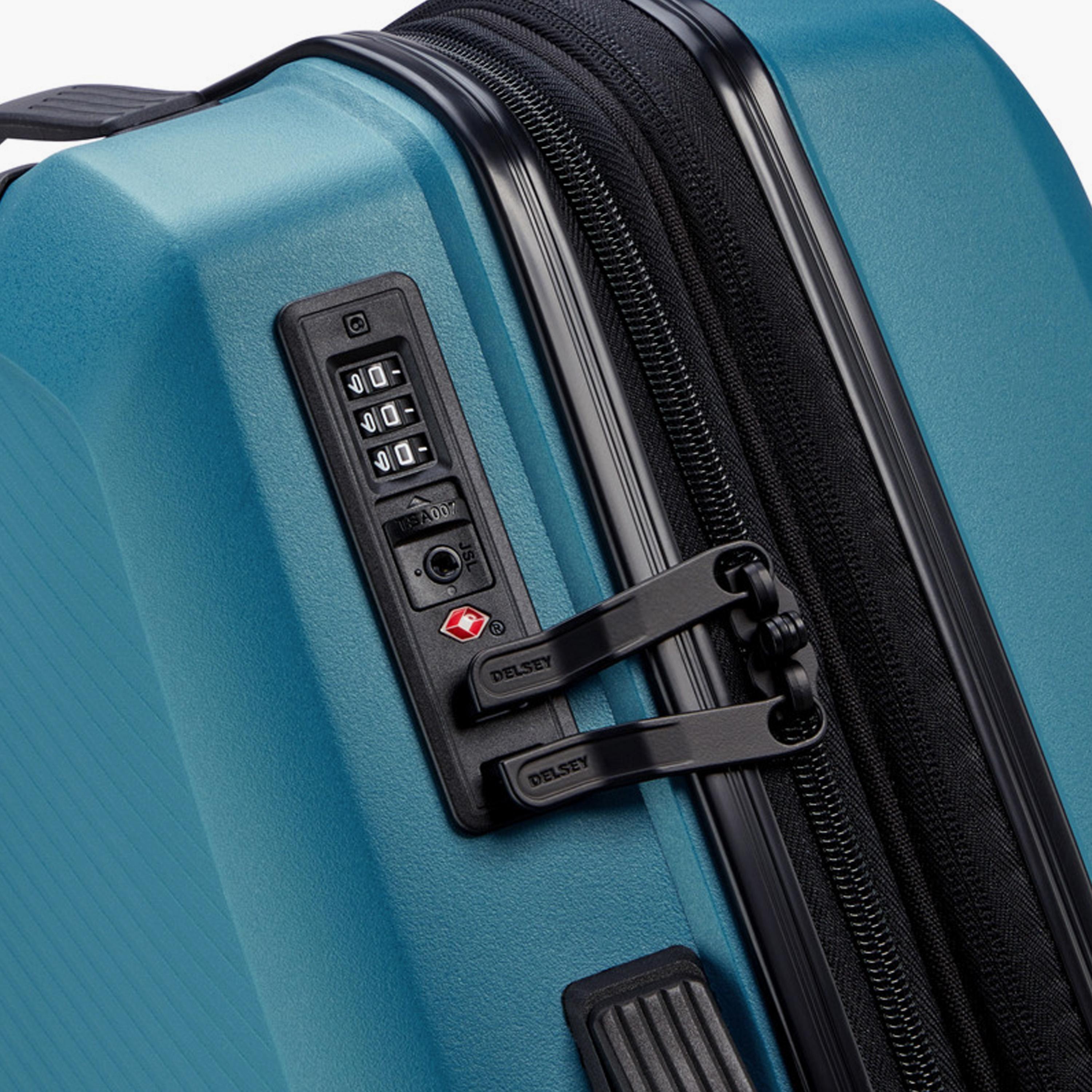 Delsey Anvers 75 CM Large Check-in Polycarbonate with ABS Hard Sided 4-Wheeler Spinner Trolley Bag with TSA Combination Lock-travel-luggagesandbags-luggage-image-7