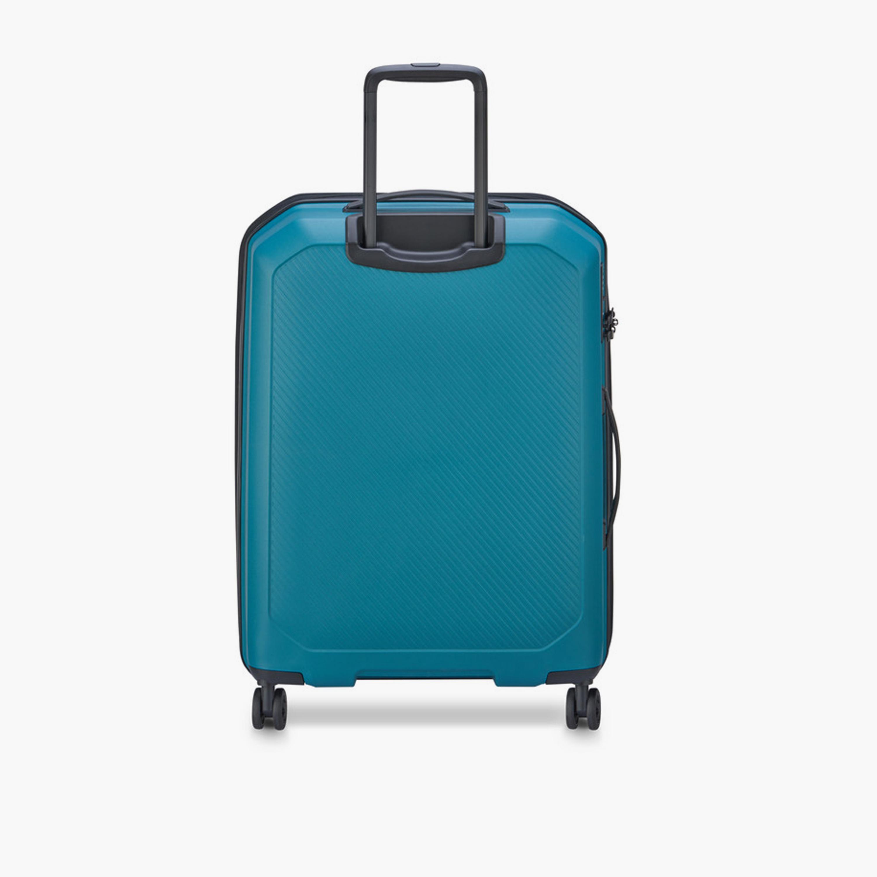 Delsey Anvers 65 CM Medium Check-in Polycarbonate with ABS Hard Sided 4-Wheeler Spinner Trolley Bag with TSA Combination Lock-travel-luggagesandbags-luggage-image-5