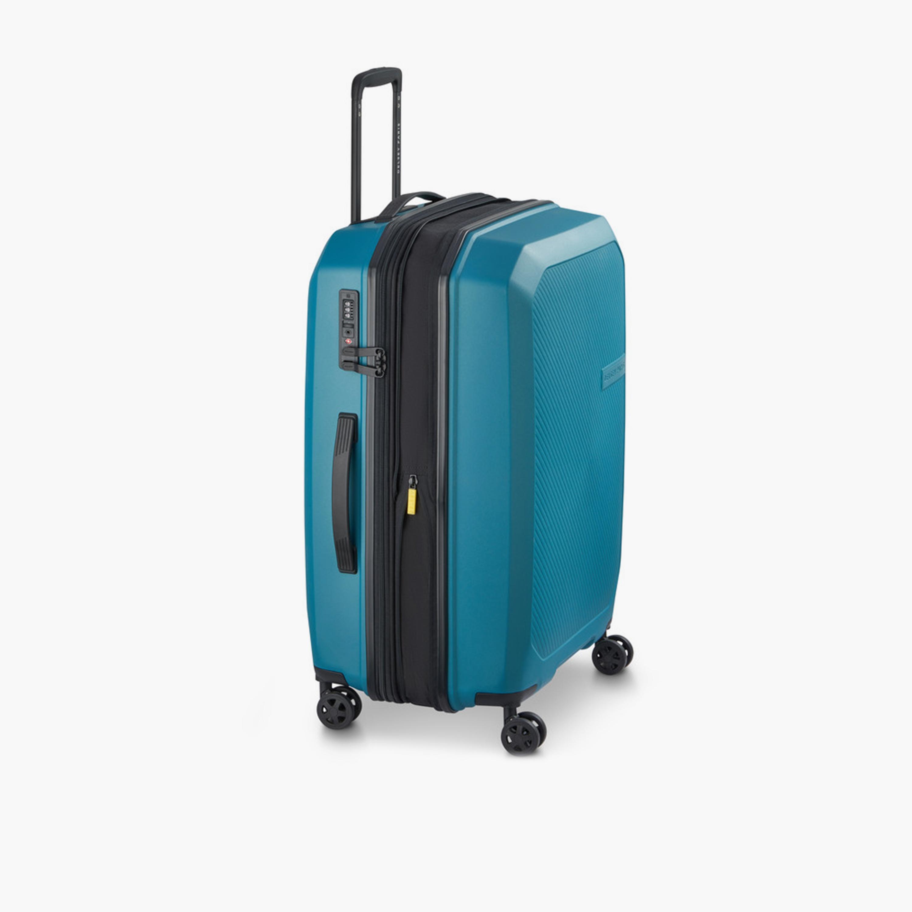 Delsey Anvers 65 CM Medium Check-in Polycarbonate with ABS Hard Sided 4-Wheeler Spinner Trolley Bag with TSA Combination Lock-travel-luggagesandbags-luggage-image-6