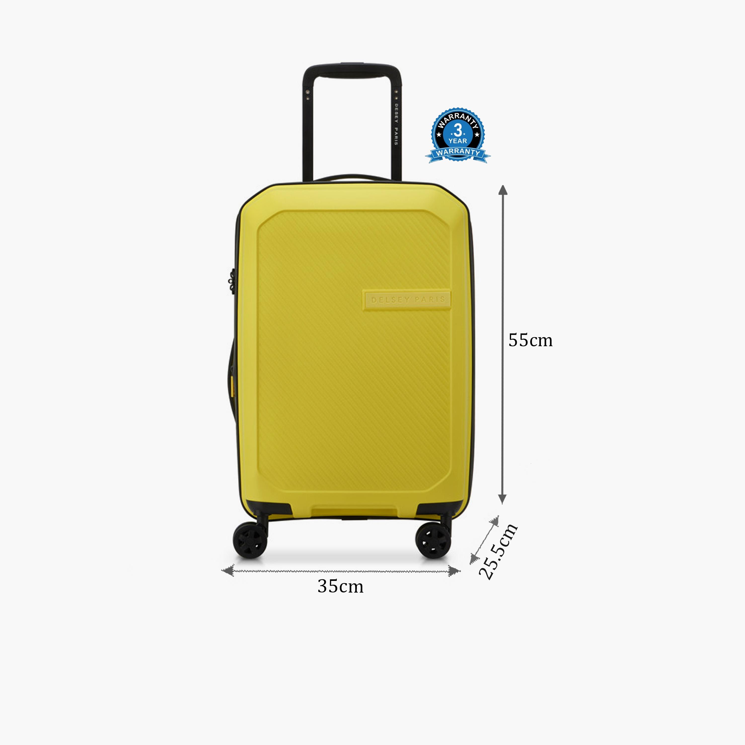 Delsey Anvers 75 CM Large Check-in Polycarbonate with ABS Hard Sided 4-Wheeler Spinner Trolley Bag with TSA Combination Lock-travel-luggagesandbags-luggage-image-2
