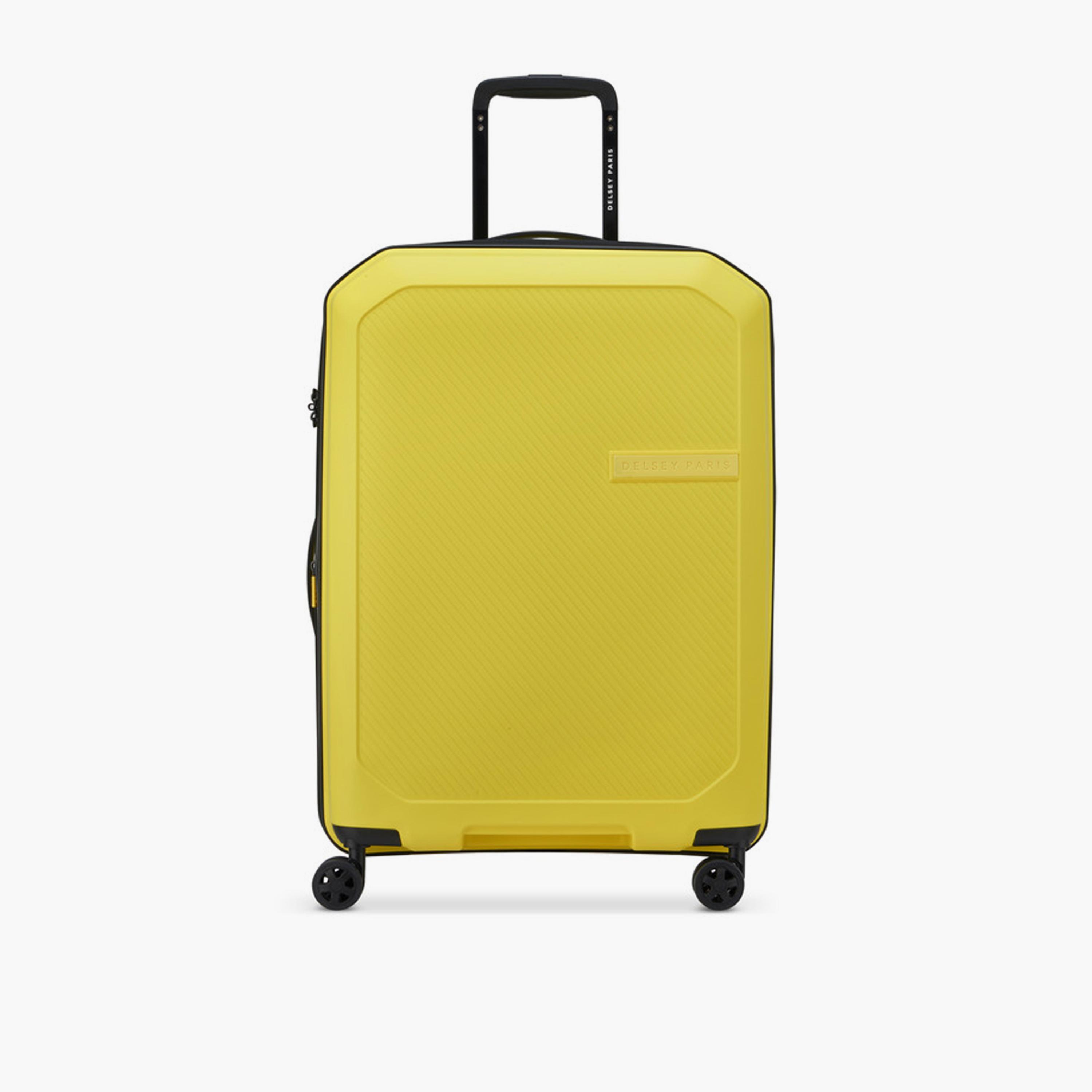 Delsey Anvers 65 CM Medium Check-in Polycarbonate with ABS Hard Sided 4-Wheeler Spinner Trolley Bag with TSA Combination Lock-travel-luggagesandbags-luggage-image-1