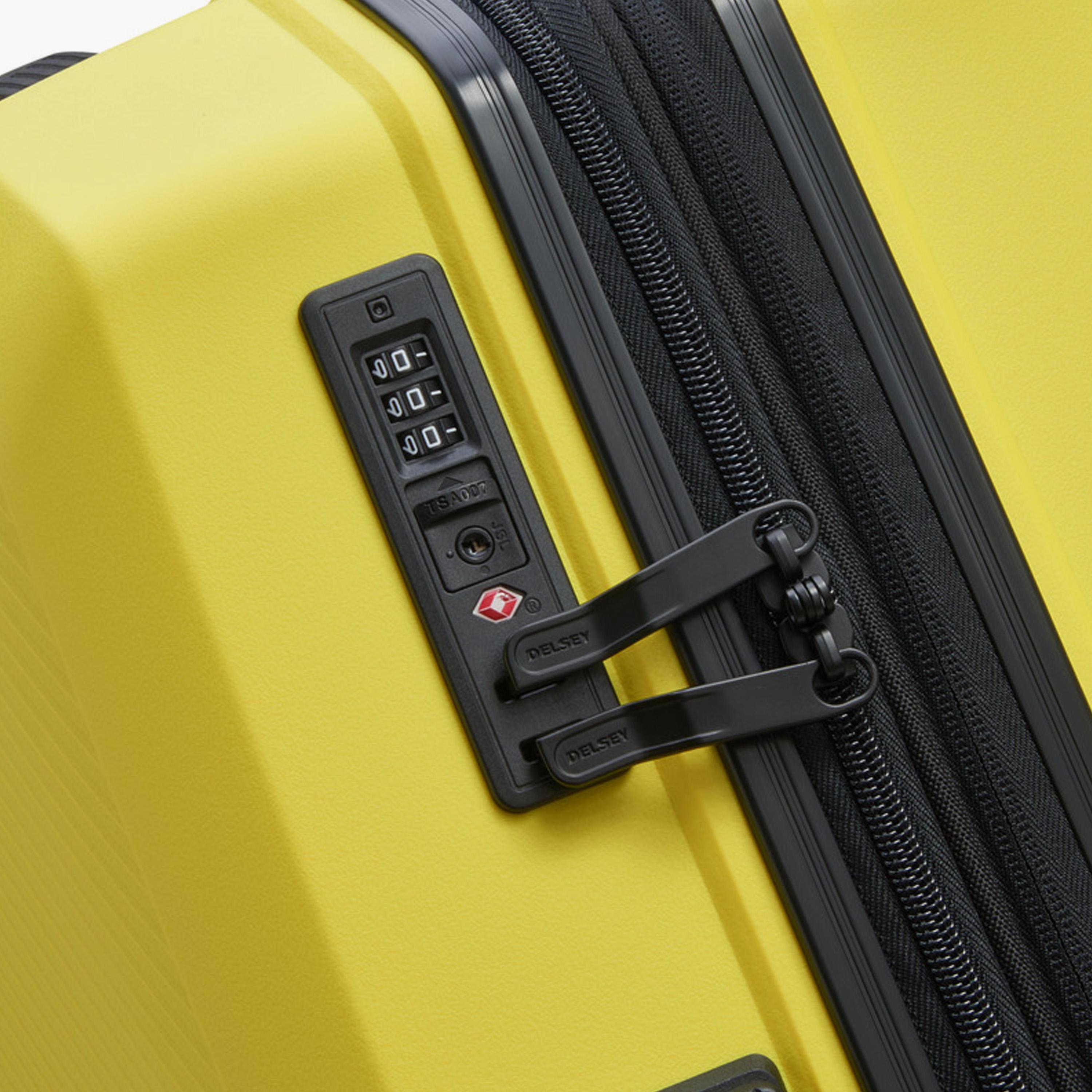 Delsey Anvers 65 CM Medium Check-in Polycarbonate with ABS Hard Sided 4-Wheeler Spinner Trolley Bag with TSA Combination Lock-travel-luggagesandbags-luggage-image-6