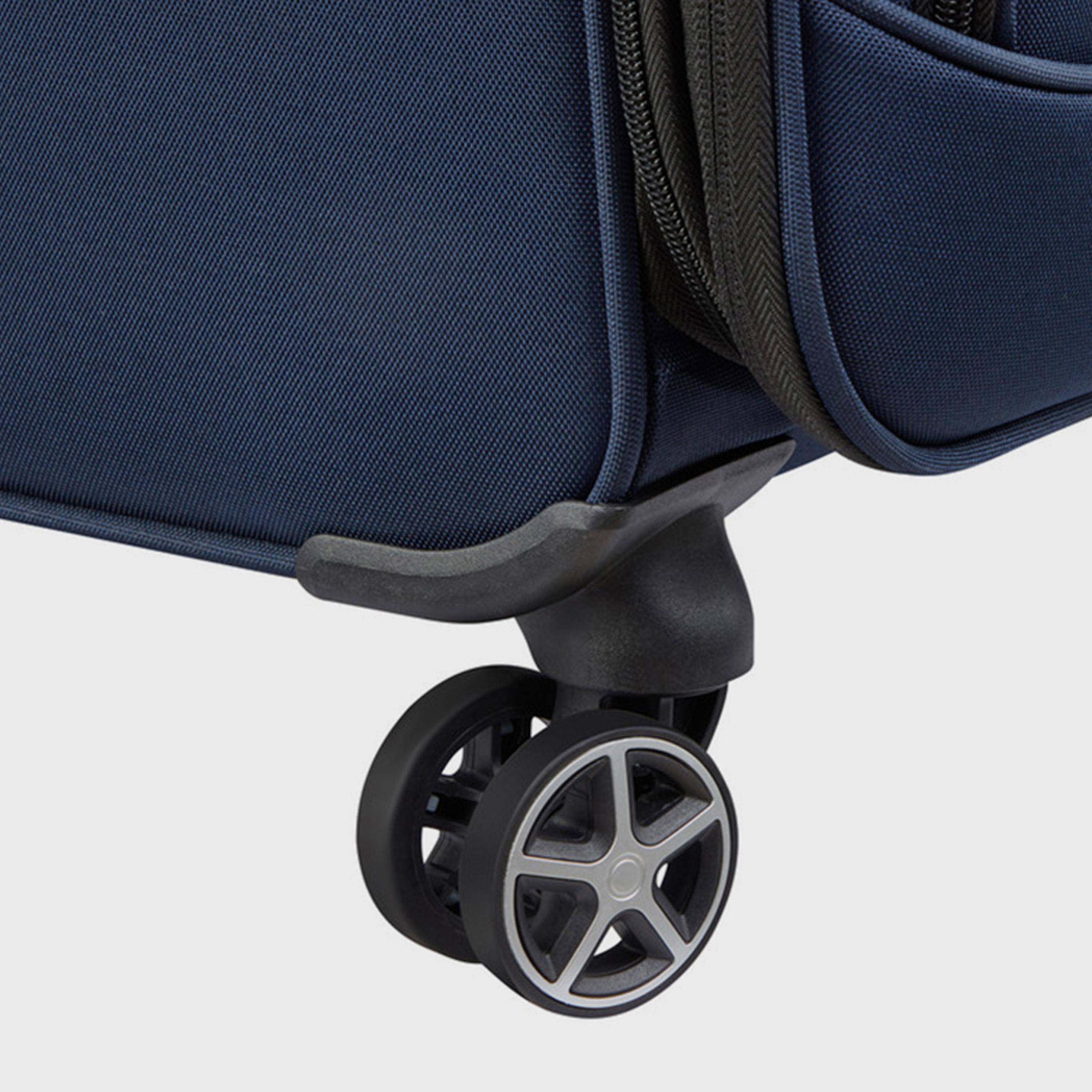 Delsey Priscilla Set of 3 Polyester Soft Sided 4-Wheeler Spinner Trolley Bag with TSA Combination Lock-travel-luggagesandbags-luggage-image-4