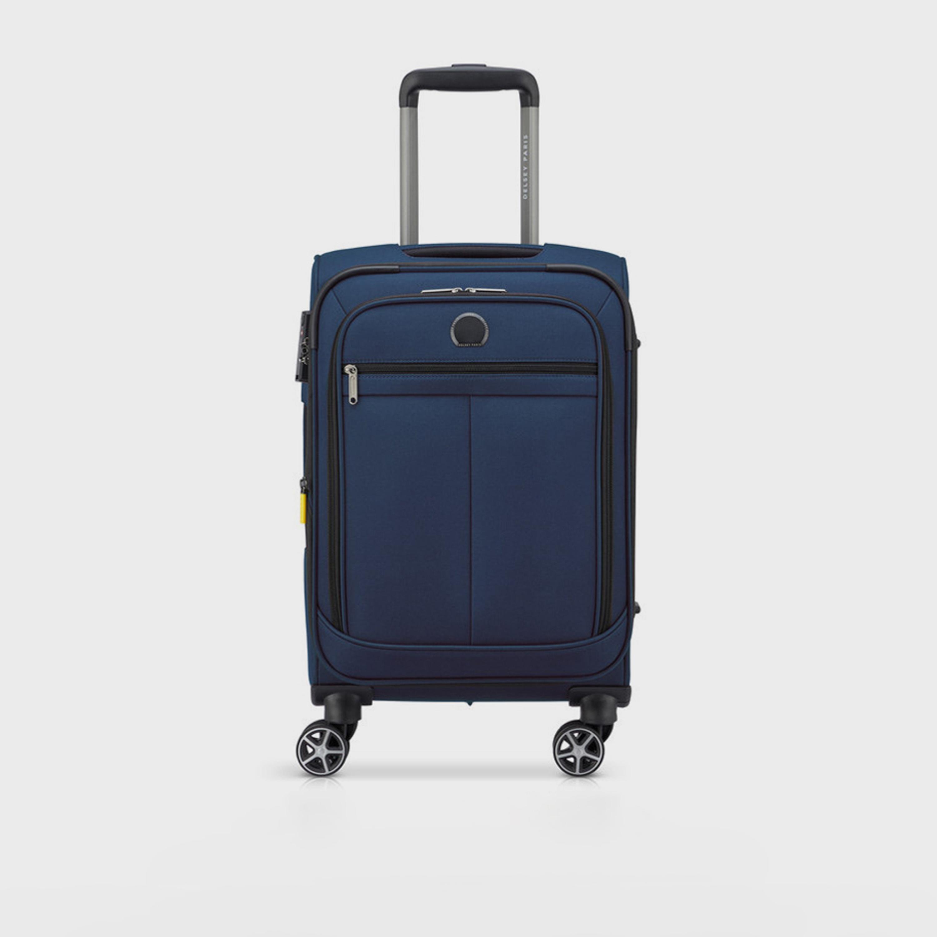 Delsey Priscilla Set of 3 Polyester Soft Sided 4-Wheeler Spinner Trolley Bag with TSA Combination Lock-travel-luggagesandbags-luggage-image-6