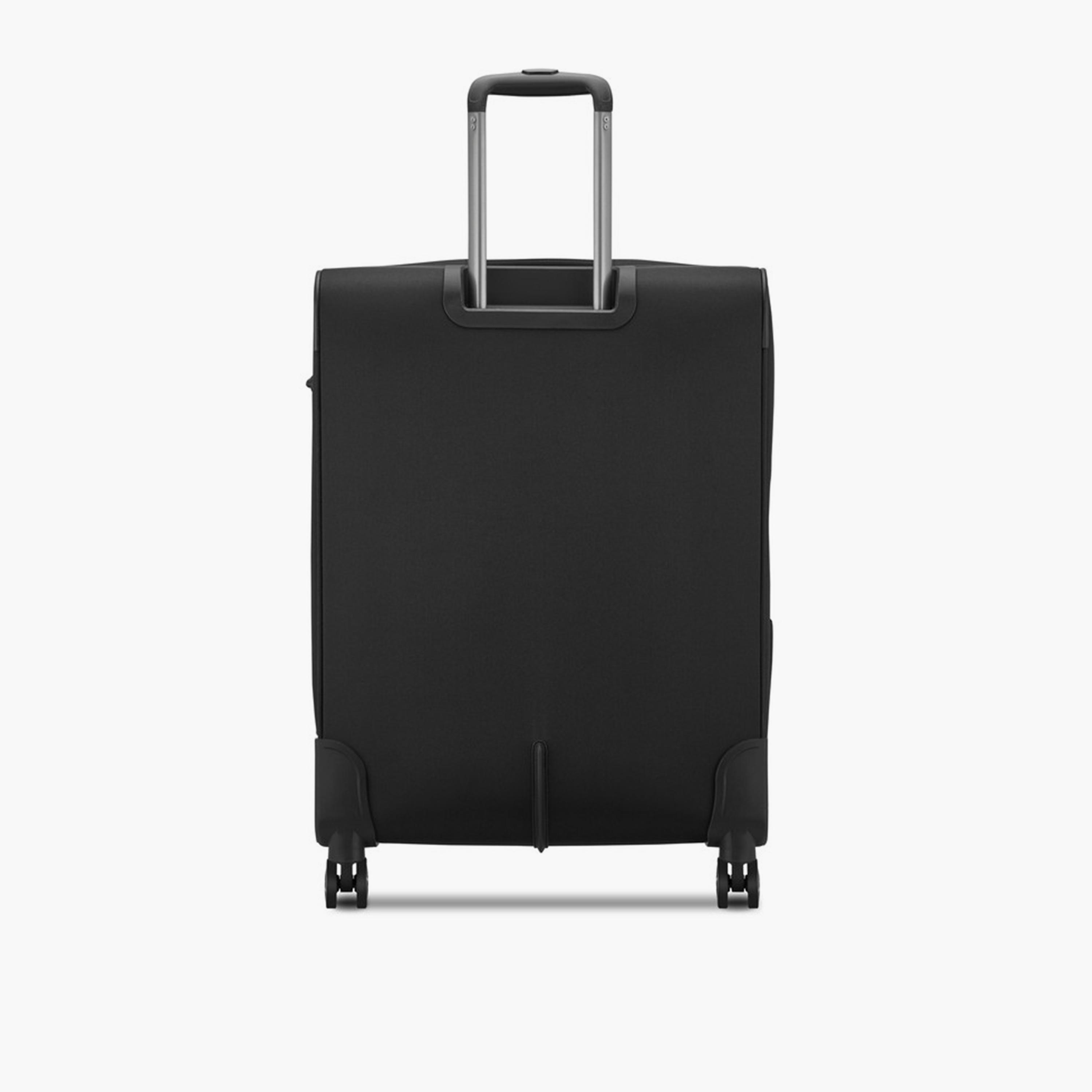 Delsey Jennifer 70 CM Medium Check-in Cabin Polyester Soft Sided 4-Wheeler Spinner Trolley Bag with TSA Combination Lock-travel-luggagesandbags-luggage-image-5