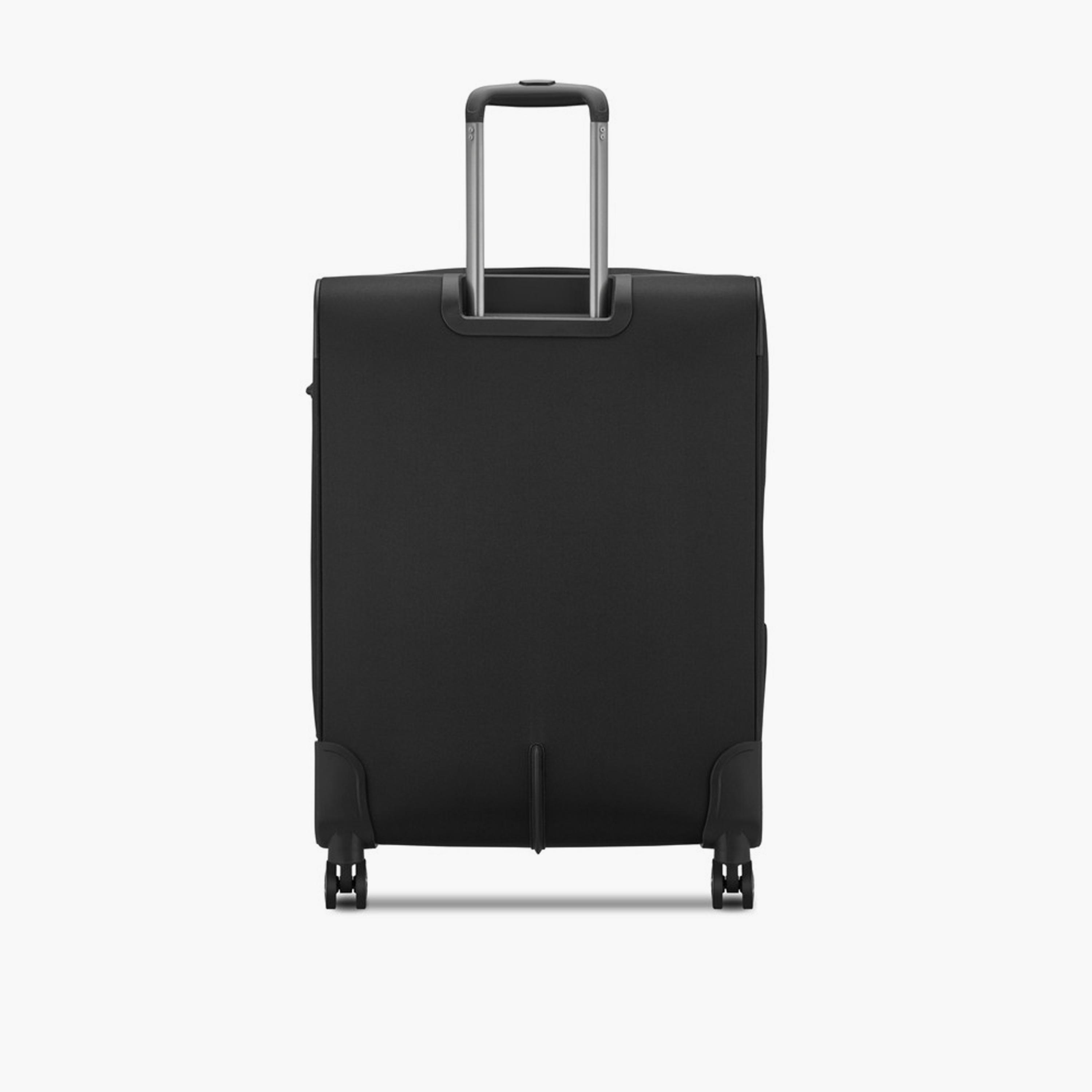 Delsey Jennifer 80 CM Large Check-in Cabin Polyester Soft Sided 4-Wheeler Spinner Trolley Bag with TSA Combination Lock-travel-luggagesandbags-luggage-image-5