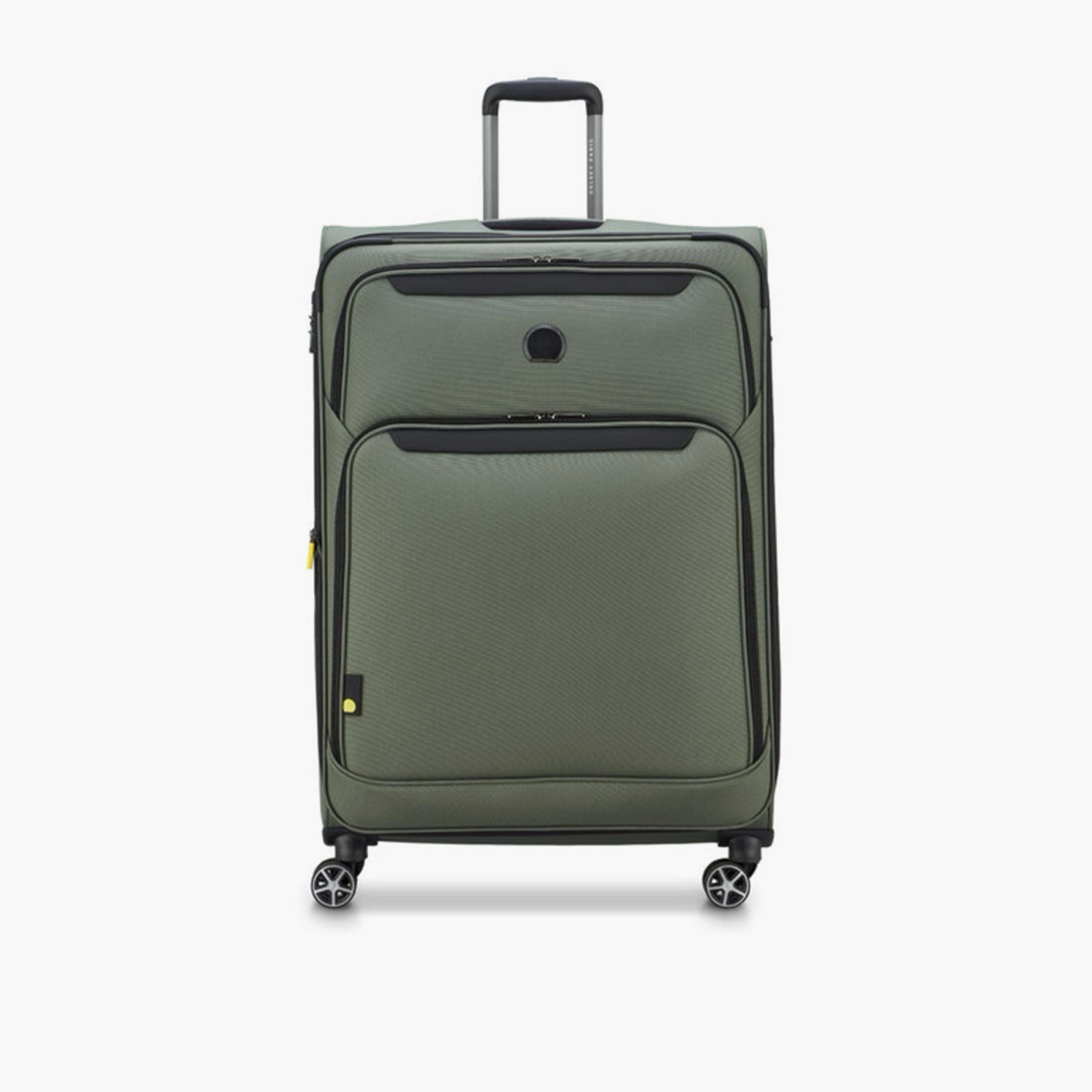 Delsey Jennifer Set of 3 Polyester Soft Sided 4-Wheeler Spinner Trolley Bag with TSA Combination Lock-travel-luggagesandbags-luggage-image-7