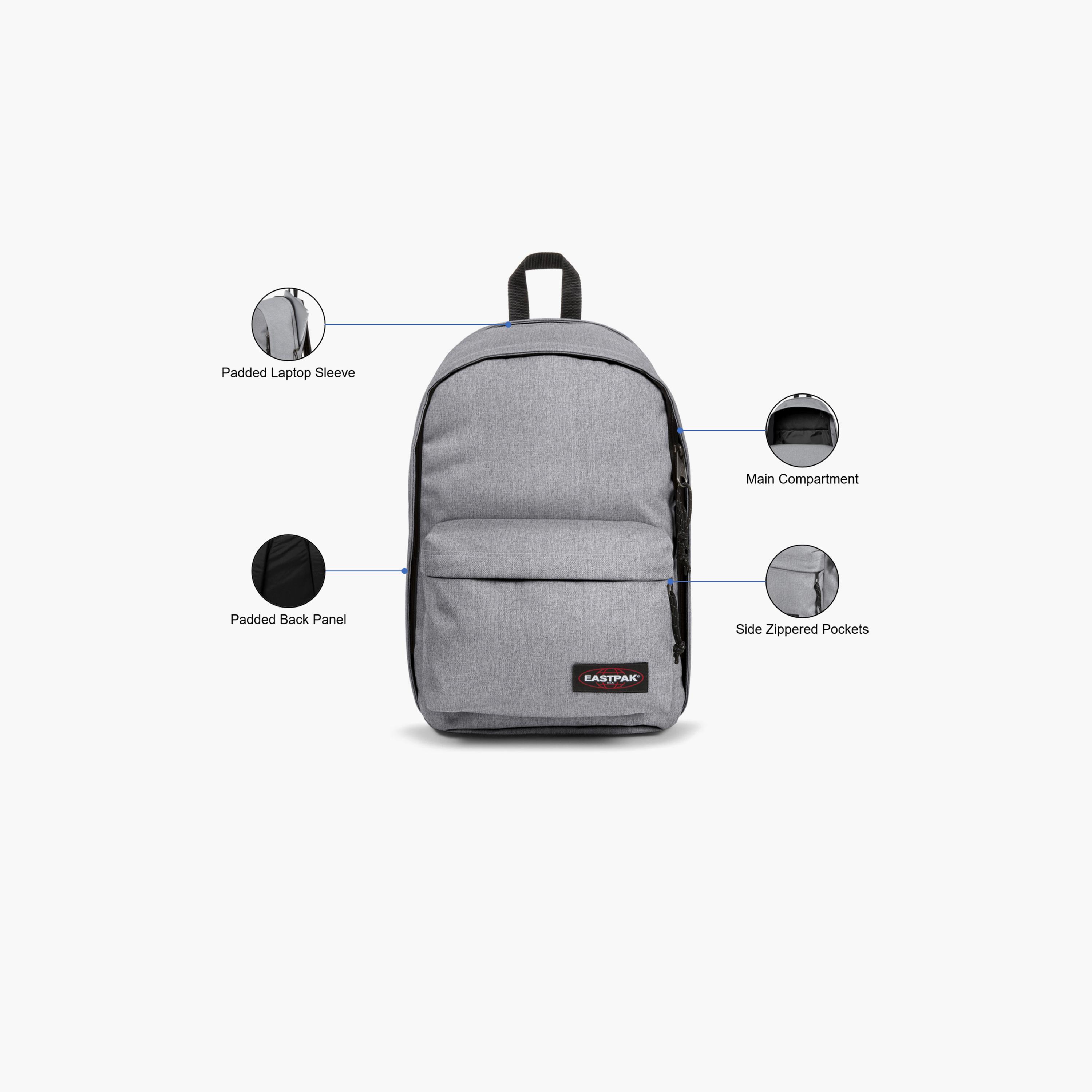 Eastpak Back to work 27 L Laptop Backpack, Nylon | EK936363-women-bagsandwallets-backpacks-image-3