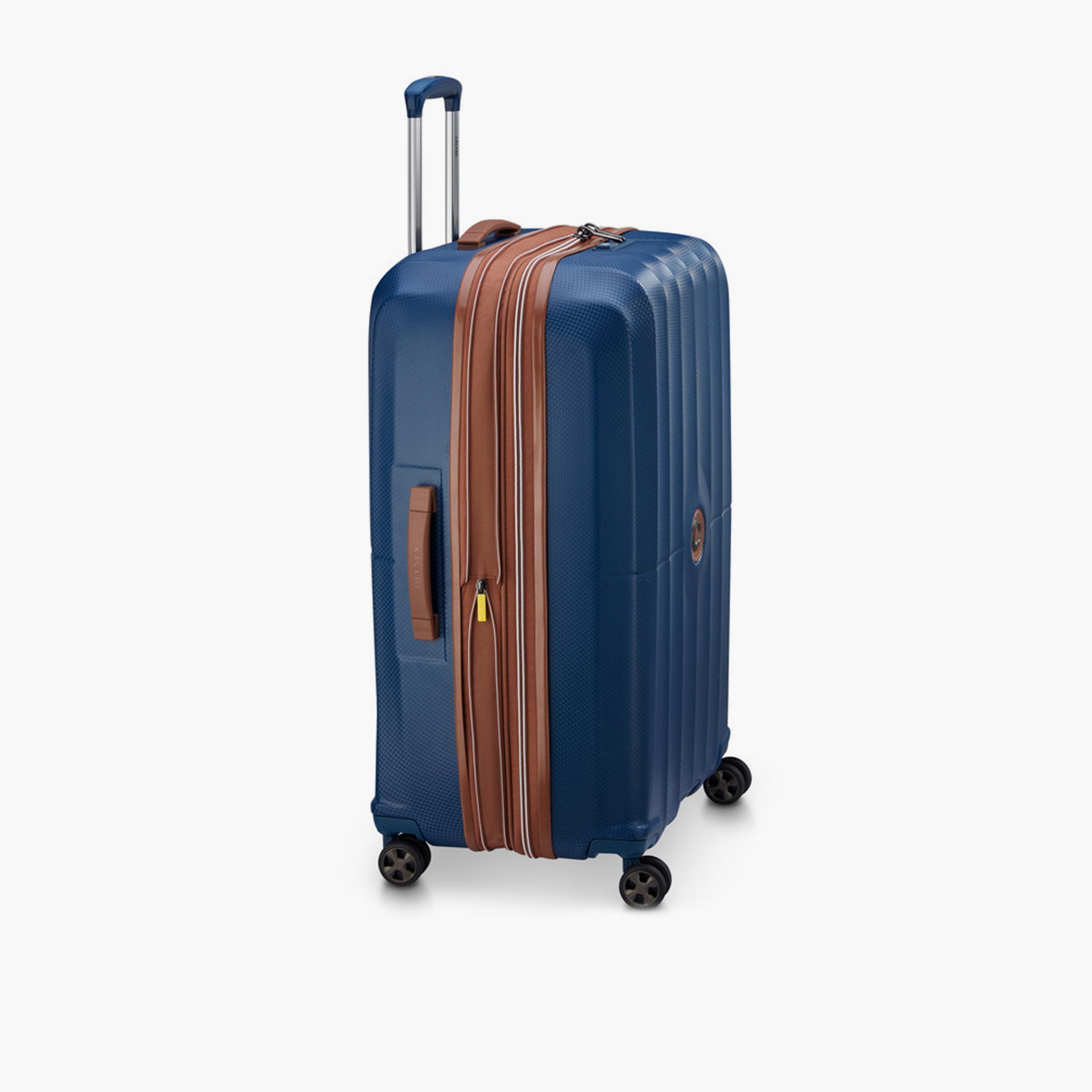 Delsey Carrousel 77 CM Large Check-in Polycarbonate with ABS Hard Sided 4-Wheeler Spinner Trolley Bag with TSA Combination Lock-travel-luggagesandbags-luggage-image-5
