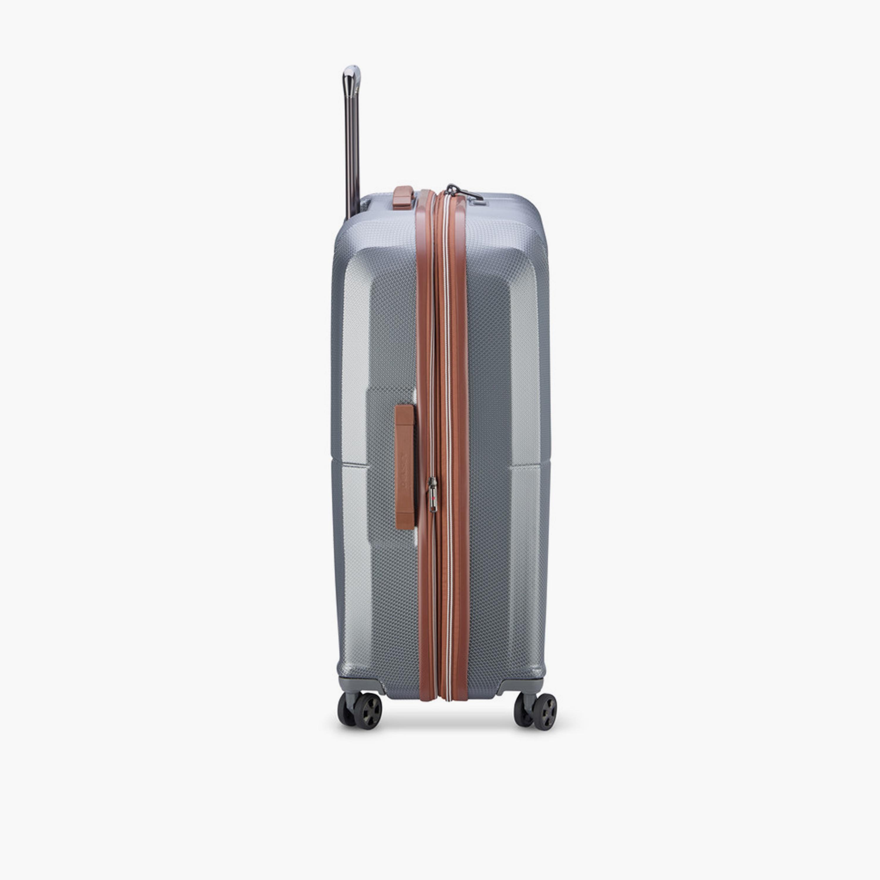 Delsey Carrousel 77 CM Large Check-in Polycarbonate with ABS Hard Sided 4-Wheeler Spinner Trolley Bag with TSA Combination Lock-travel-luggagesandbags-luggage-image-5