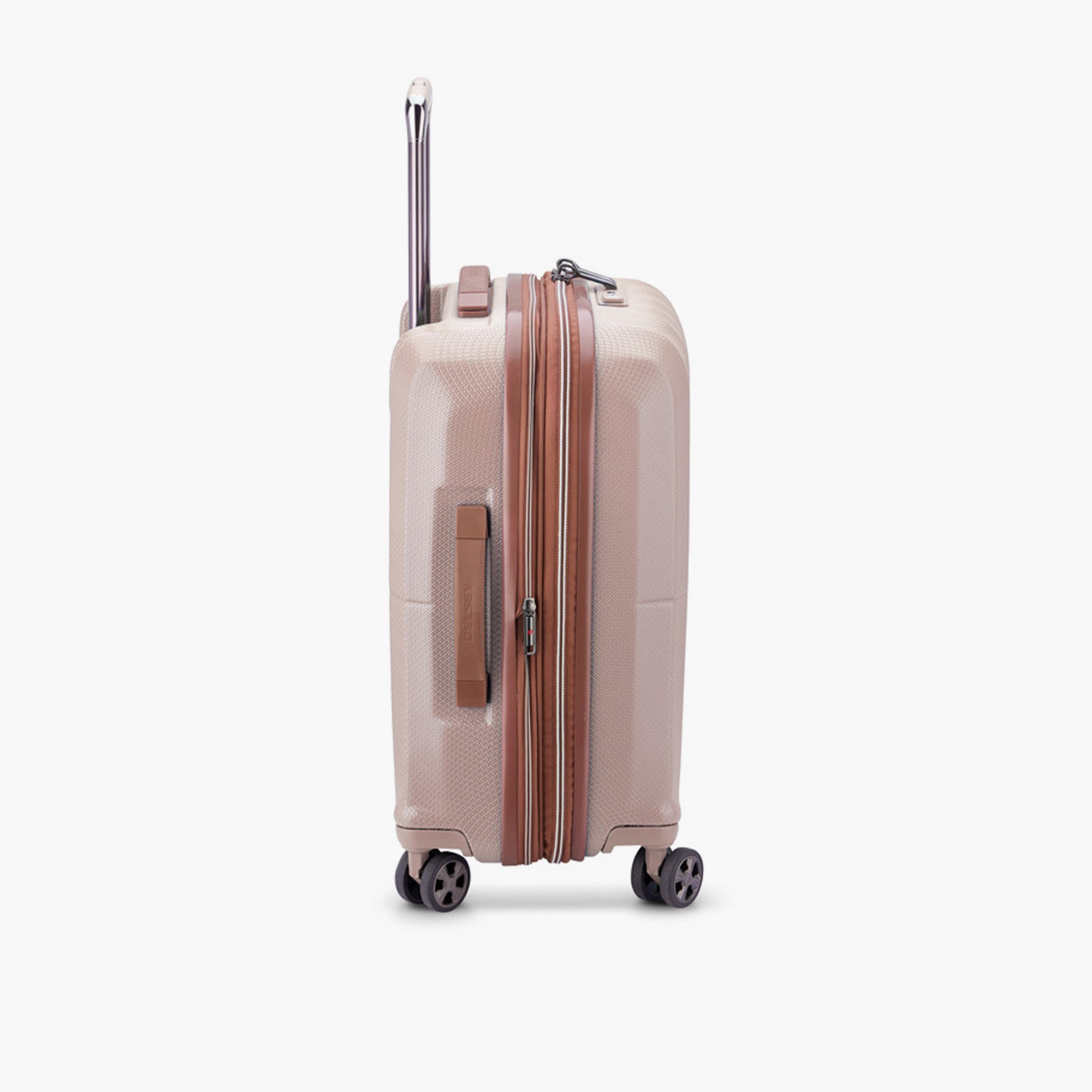 Delsey Carrousel 55 CM Small Cabin Polycarbonate with ABS Hard Sided 4-Wheeler Spinner Trolley Bag with TSA Combination Lock-travel-luggagesandbags-luggage-image-5