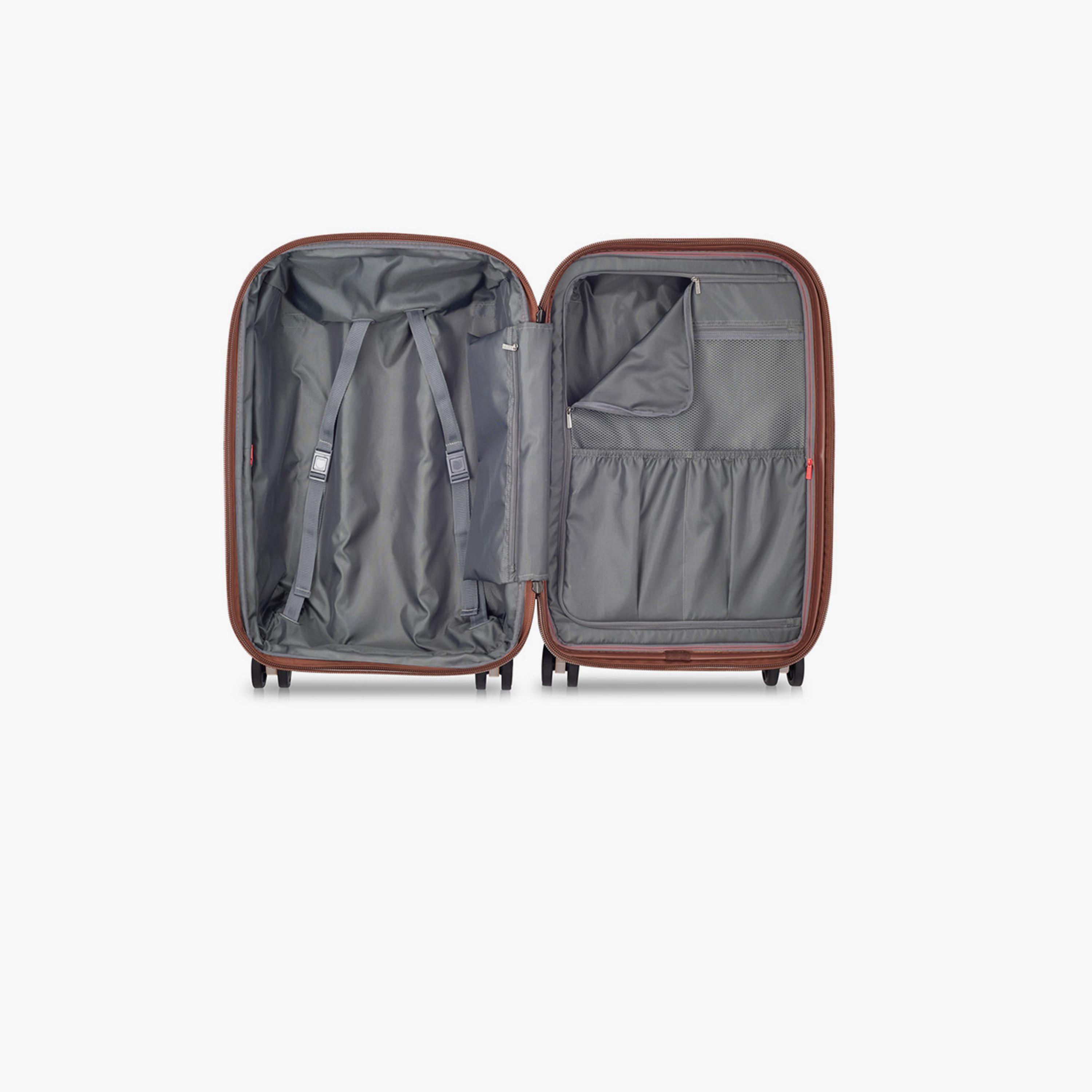 Delsey Carrousel 55 CM Small Cabin Polycarbonate with ABS Hard Sided 4-Wheeler Spinner Trolley Bag with TSA Combination Lock-travel-luggagesandbags-luggage-image-7
