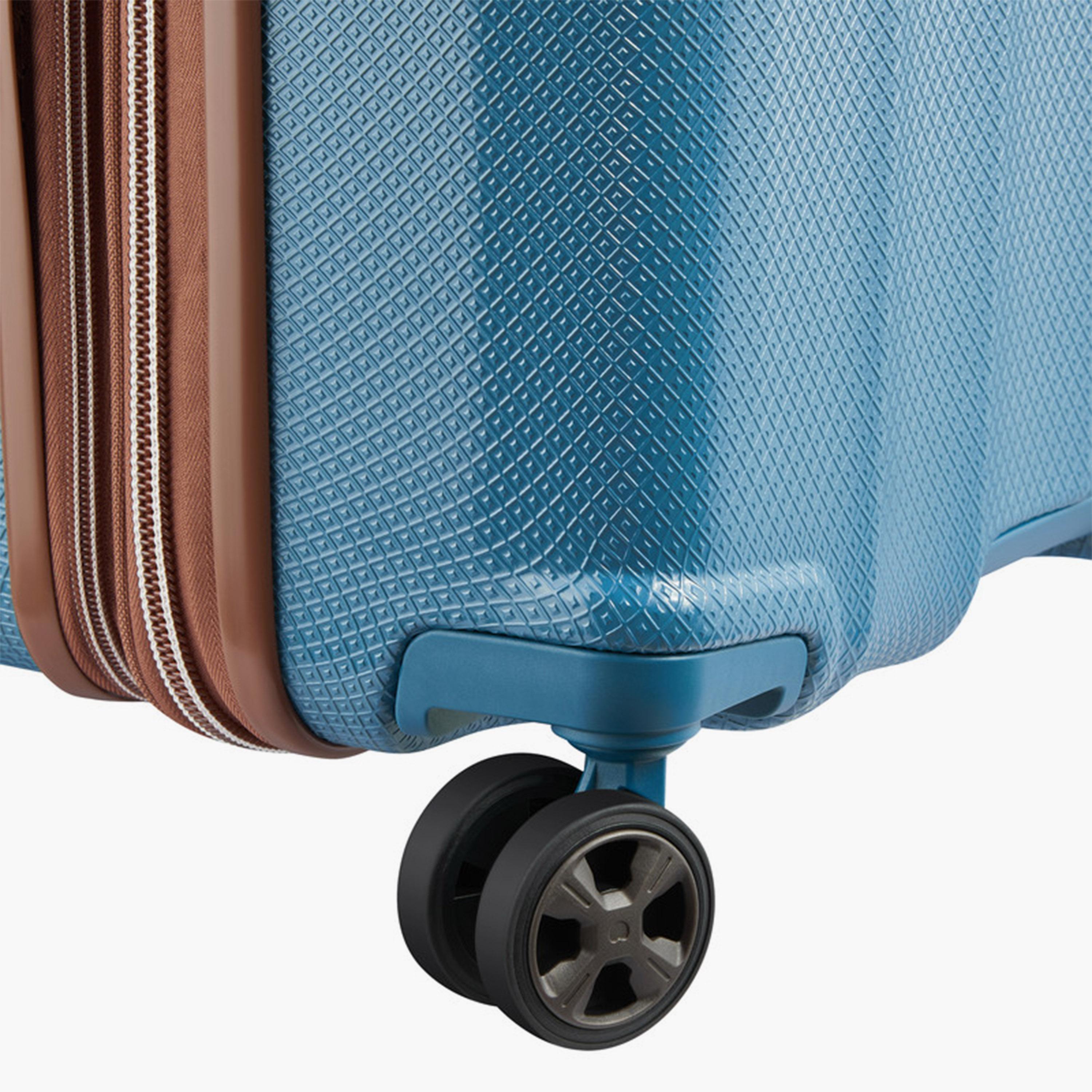 Delsey Carrousel 68 CM Medium Check-in Polycarbonate with ABS Hard Sided 4-Wheeler Spinner Trolley Bag with TSA Combination Lock-travel-luggagesandbags-luggage-image-8