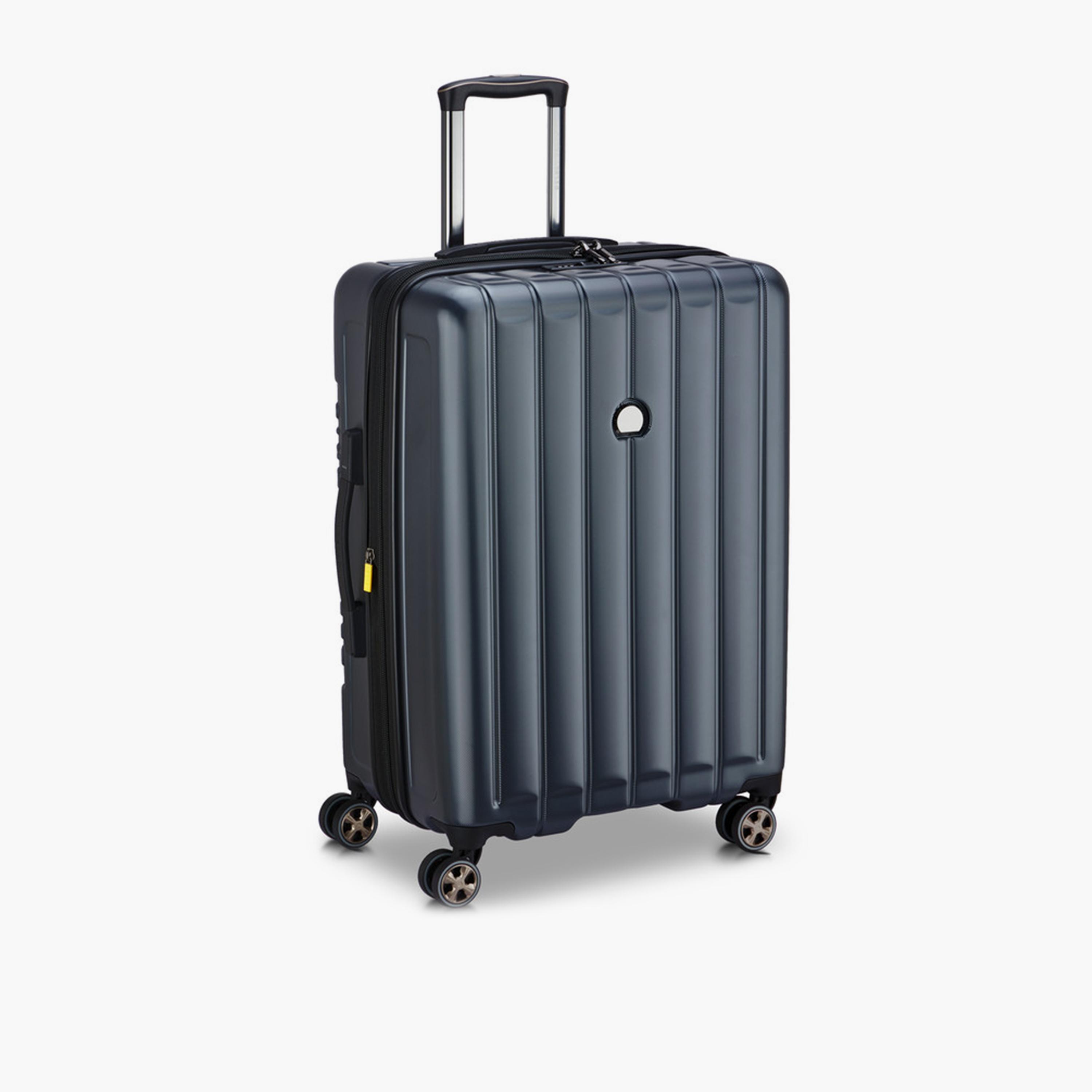 Delsey Longitude 69 CM Medium Check-in Polycarbonate with ABS Hard Sided 4-Wheeler Spinner Trolley Bag with TSA Combination Lock-travel-luggagesandbags-luggage-image-5