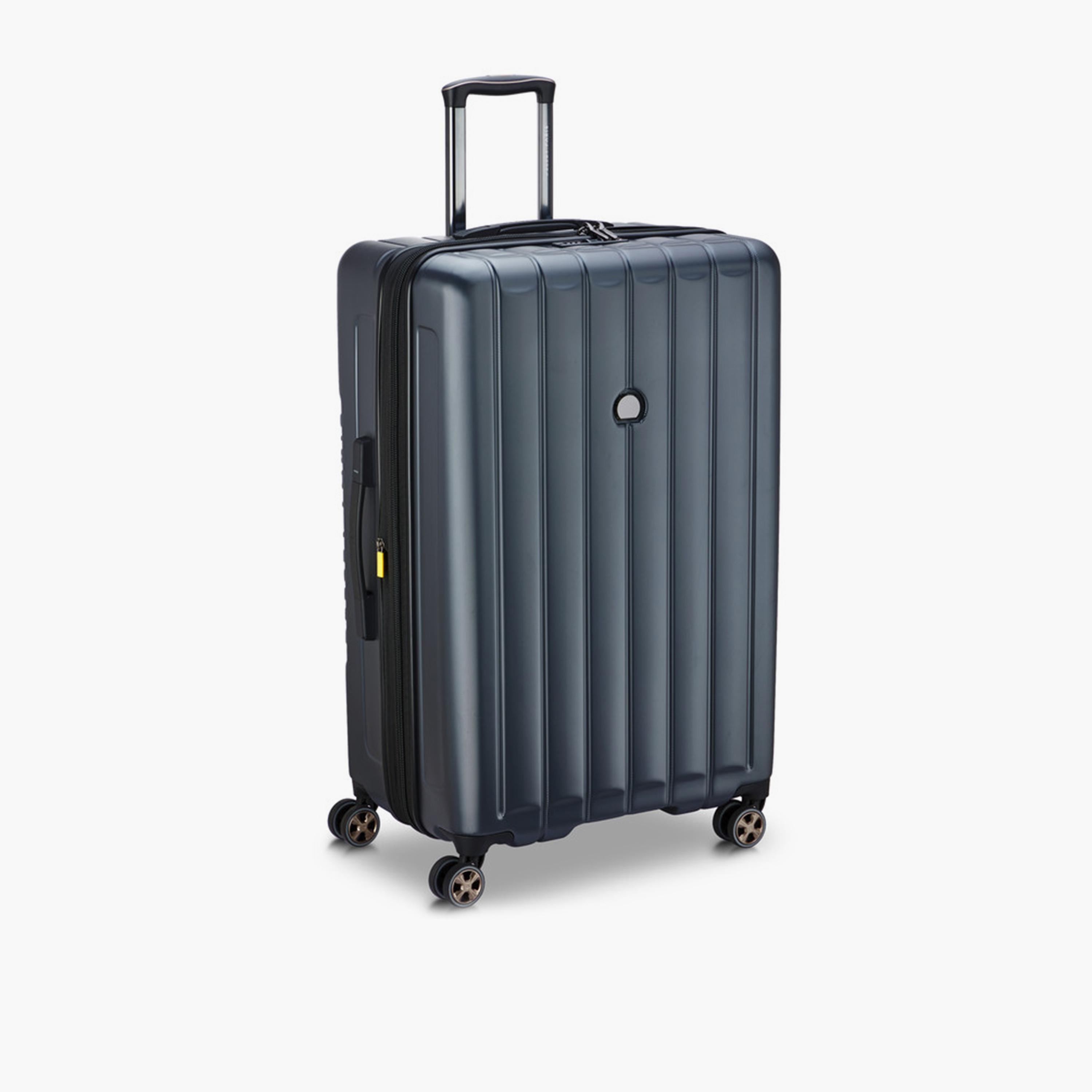Delsey Longitude 81 CM Large Check-in Polycarbonate with ABS Hard Sided 4-Wheeler Spinner Trolley Bag with TSA Combination Lock-travel-luggagesandbags-luggage-image-5