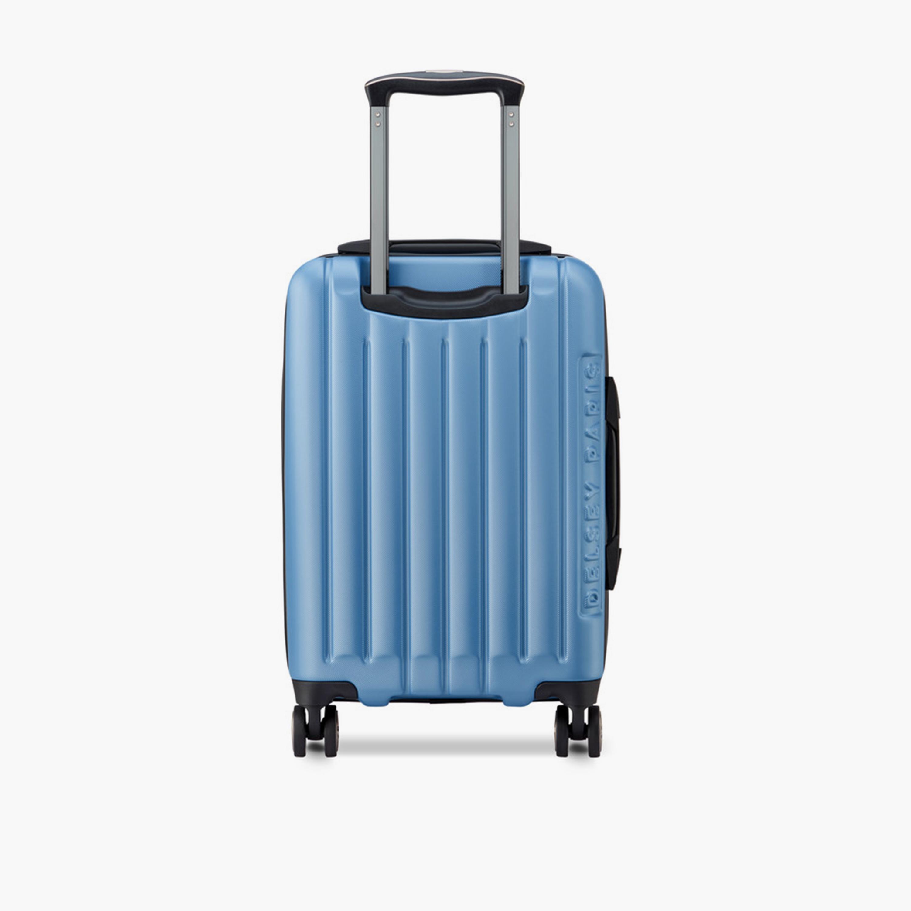 Delsey Longitude 55 CM Small Cabin Polycarbonate with ABS Hard Sided 4-Wheeler Spinner Trolley Bag with TSA Combination Lock-travel-luggagesandbags-luggage-image-5