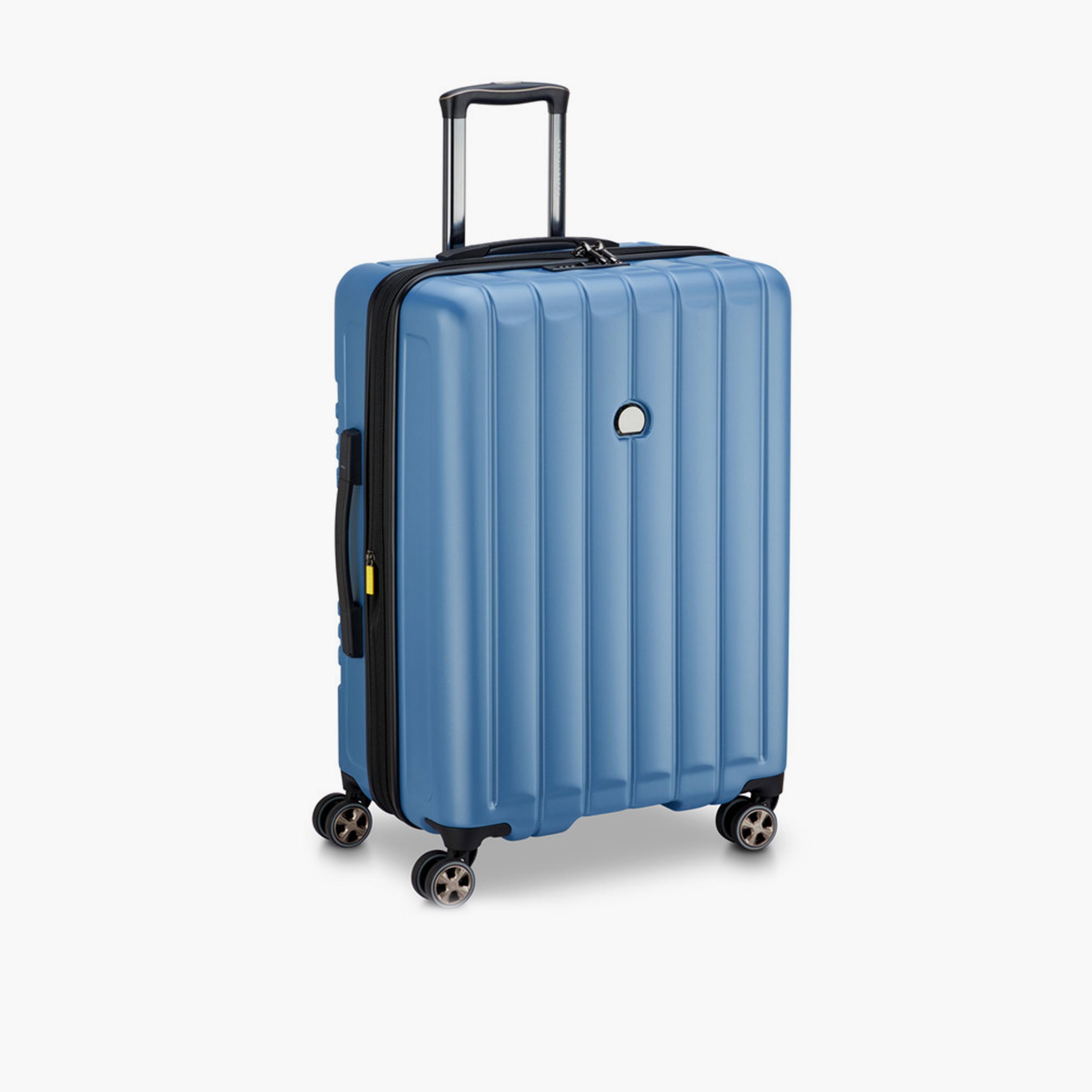 Delsey Longitude 69 CM Medium Check-in Polycarbonate with ABS Hard Sided 4-Wheeler Spinner Trolley Bag with TSA Combination Lock-travel-luggagesandbags-luggage-image-5
