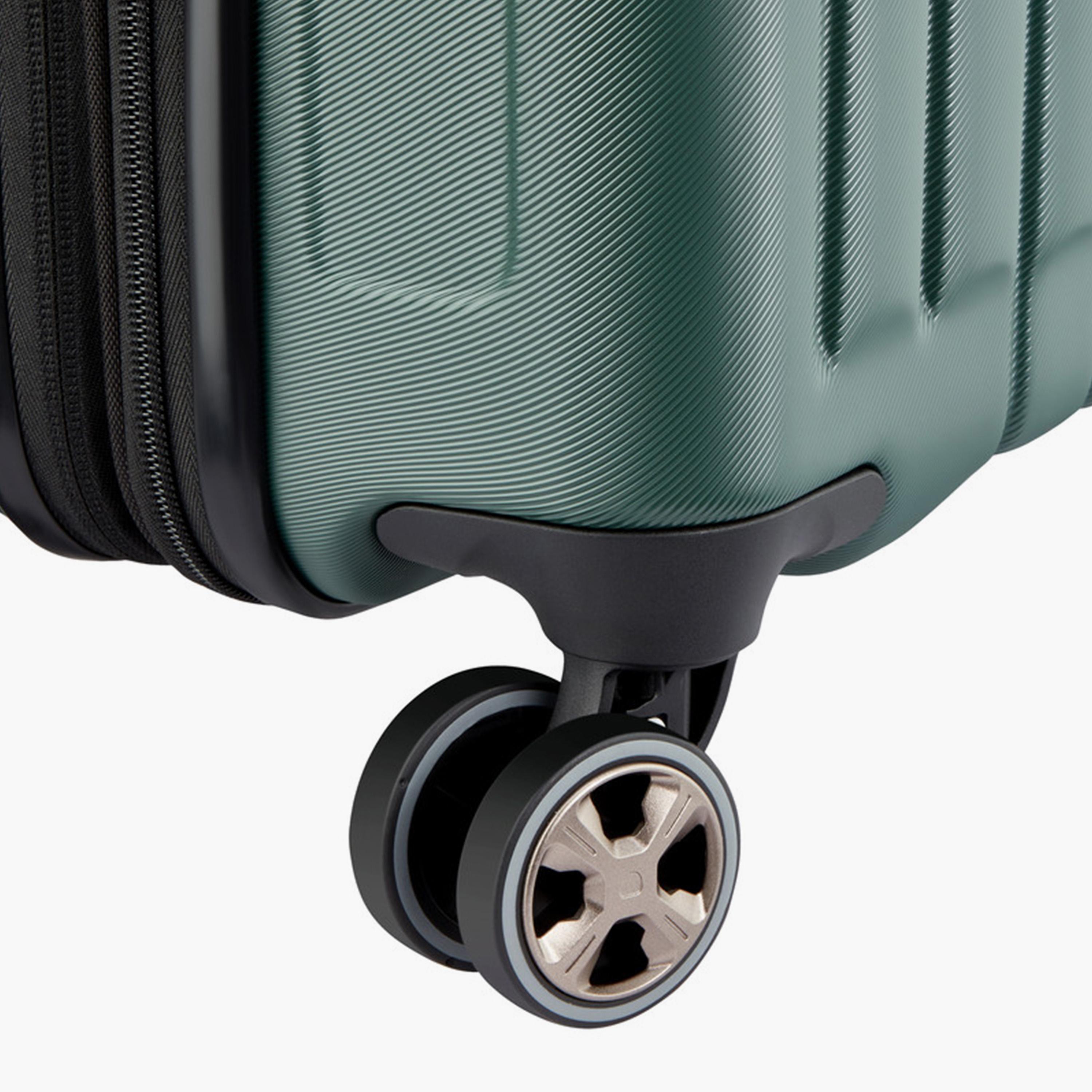 Delsey Longitude 55 CM Small Cabin Polycarbonate with ABS Hard Sided 4-Wheeler Spinner Trolley Bag with TSA Combination Lock-travel-luggagesandbags-luggage-image-8