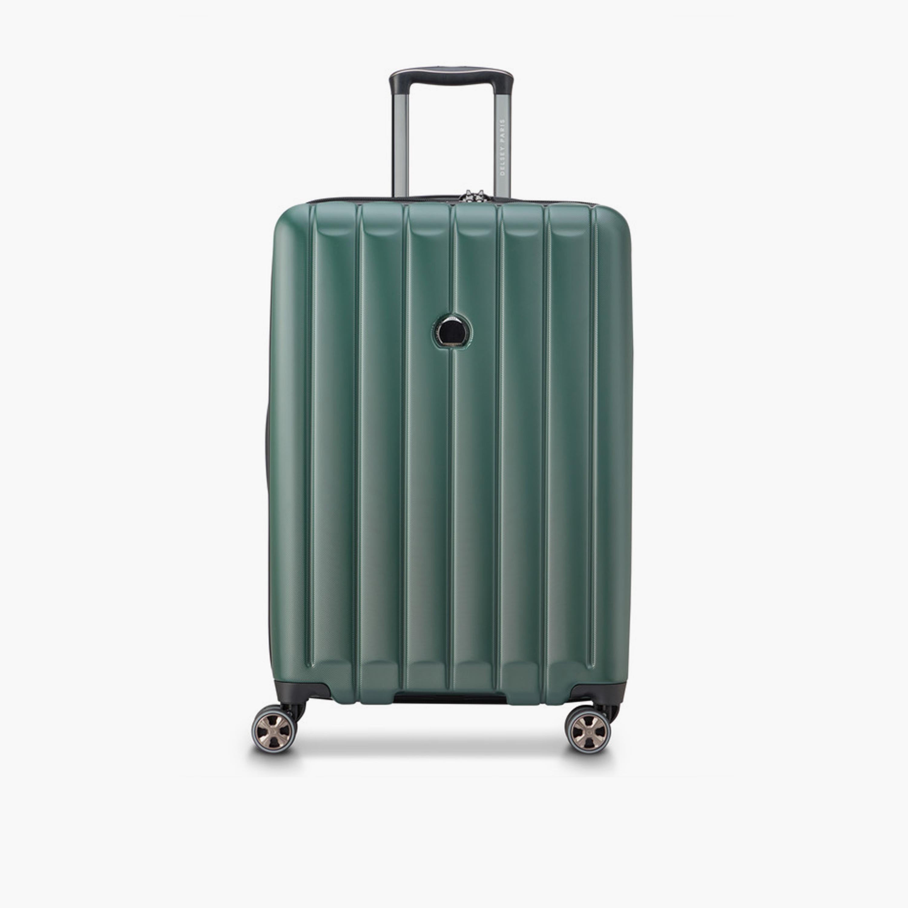 Delsey Longitude 69 CM Medium Check-in Polycarbonate with ABS Hard Sided 4-Wheeler Spinner Trolley Bag with TSA Combination Lock-travel-luggagesandbags-luggage-image-1
