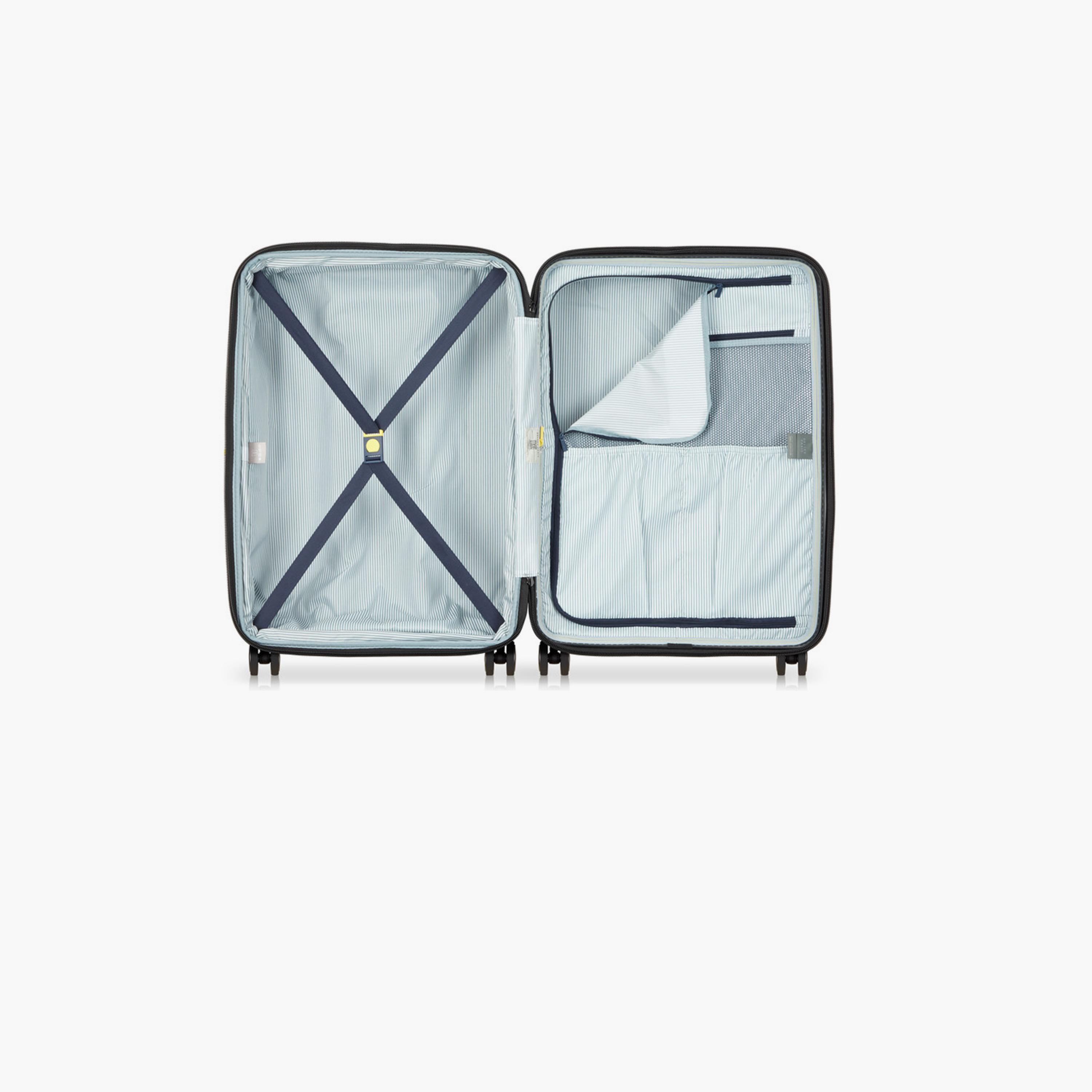 Delsey Longitude 69 CM Medium Check-in Polycarbonate with ABS Hard Sided 4-Wheeler Spinner Trolley Bag with TSA Combination Lock-travel-luggagesandbags-luggage-image-6
