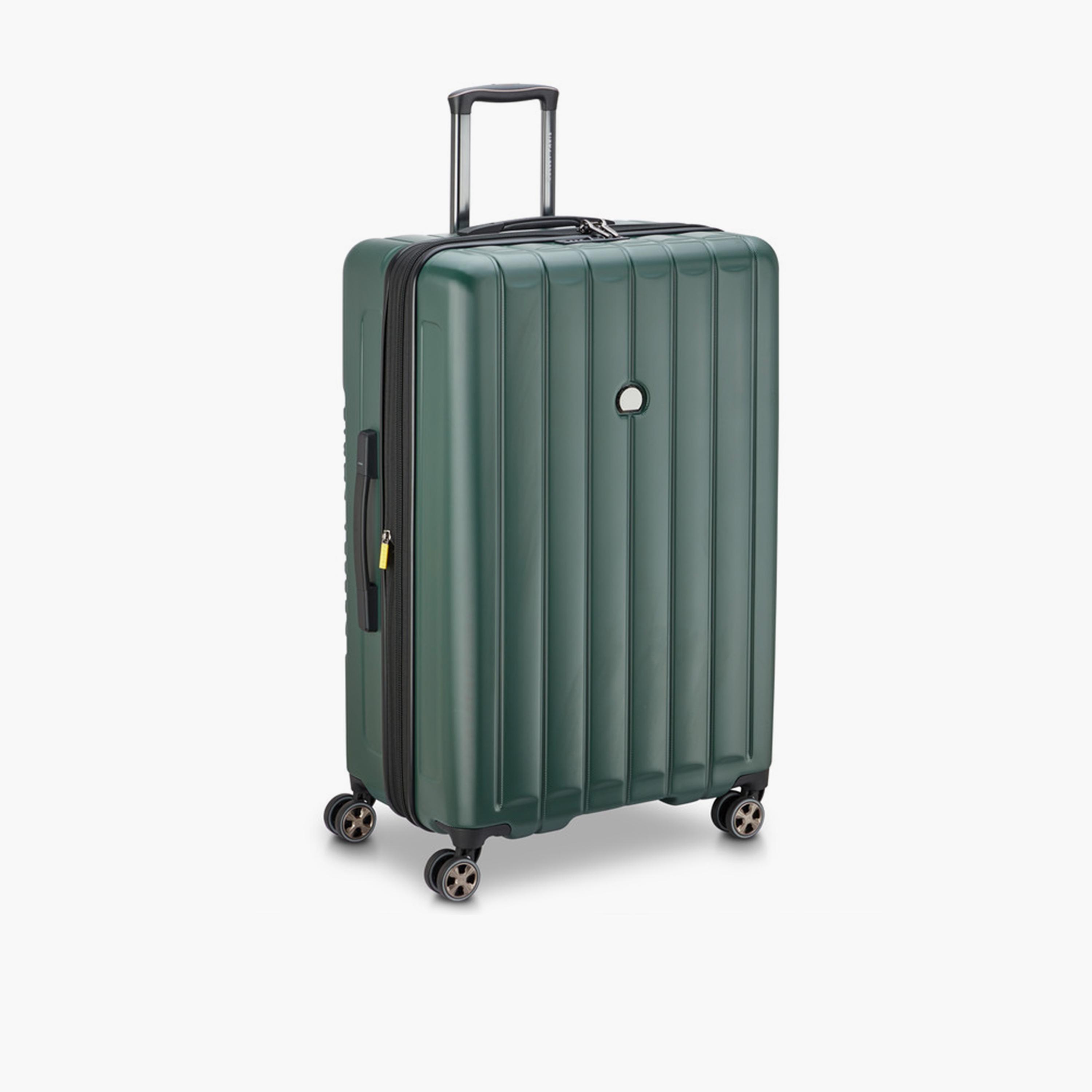 Delsey Longitude 81 CM Large Check-in Polycarbonate with ABS Hard Sided 4-Wheeler Spinner Trolley Bag with TSA Combination Lock-travel-luggagesandbags-luggage-image-5