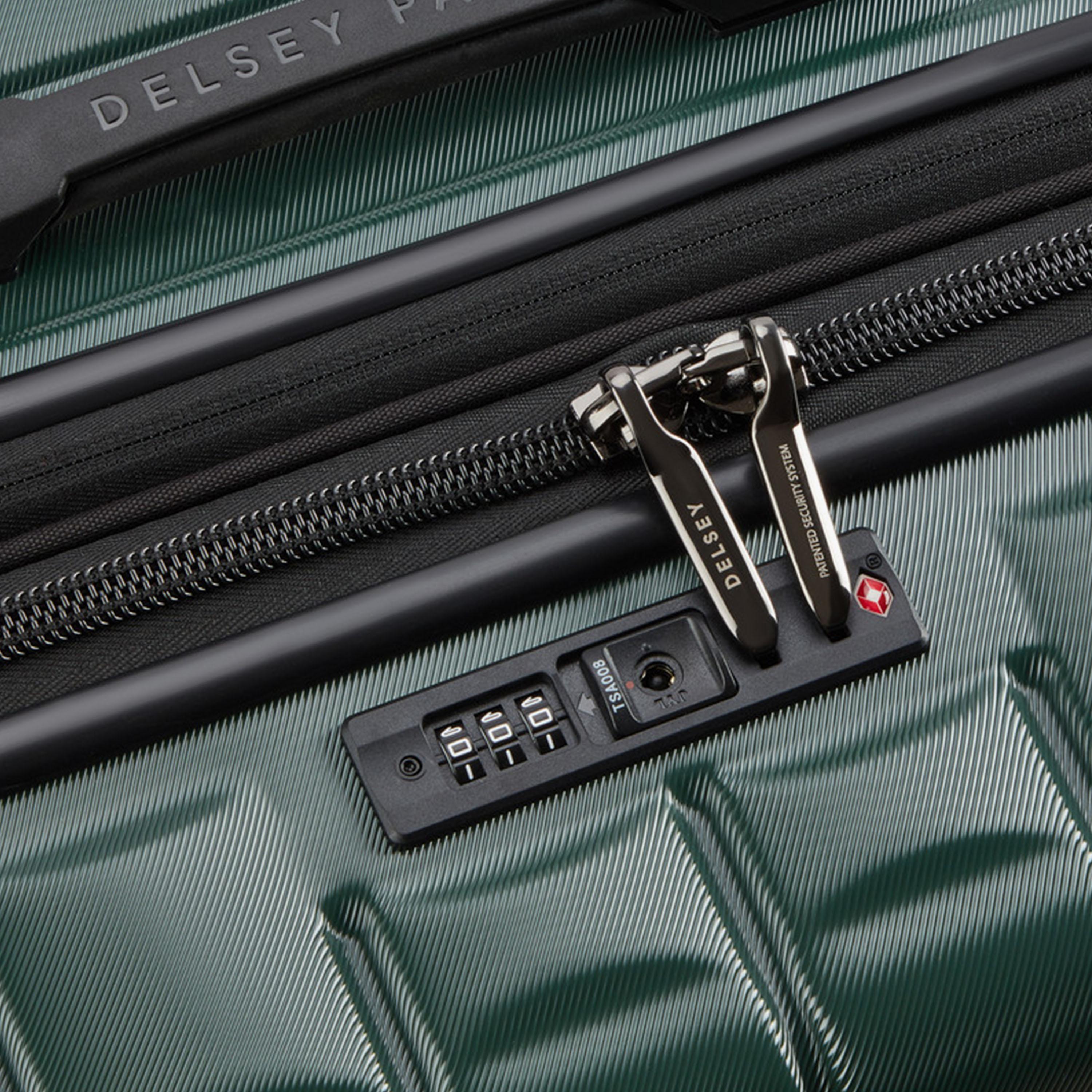 Delsey Longitude 81 CM Large Check-in Polycarbonate with ABS Hard Sided 4-Wheeler Spinner Trolley Bag with TSA Combination Lock-travel-luggagesandbags-luggage-image-7