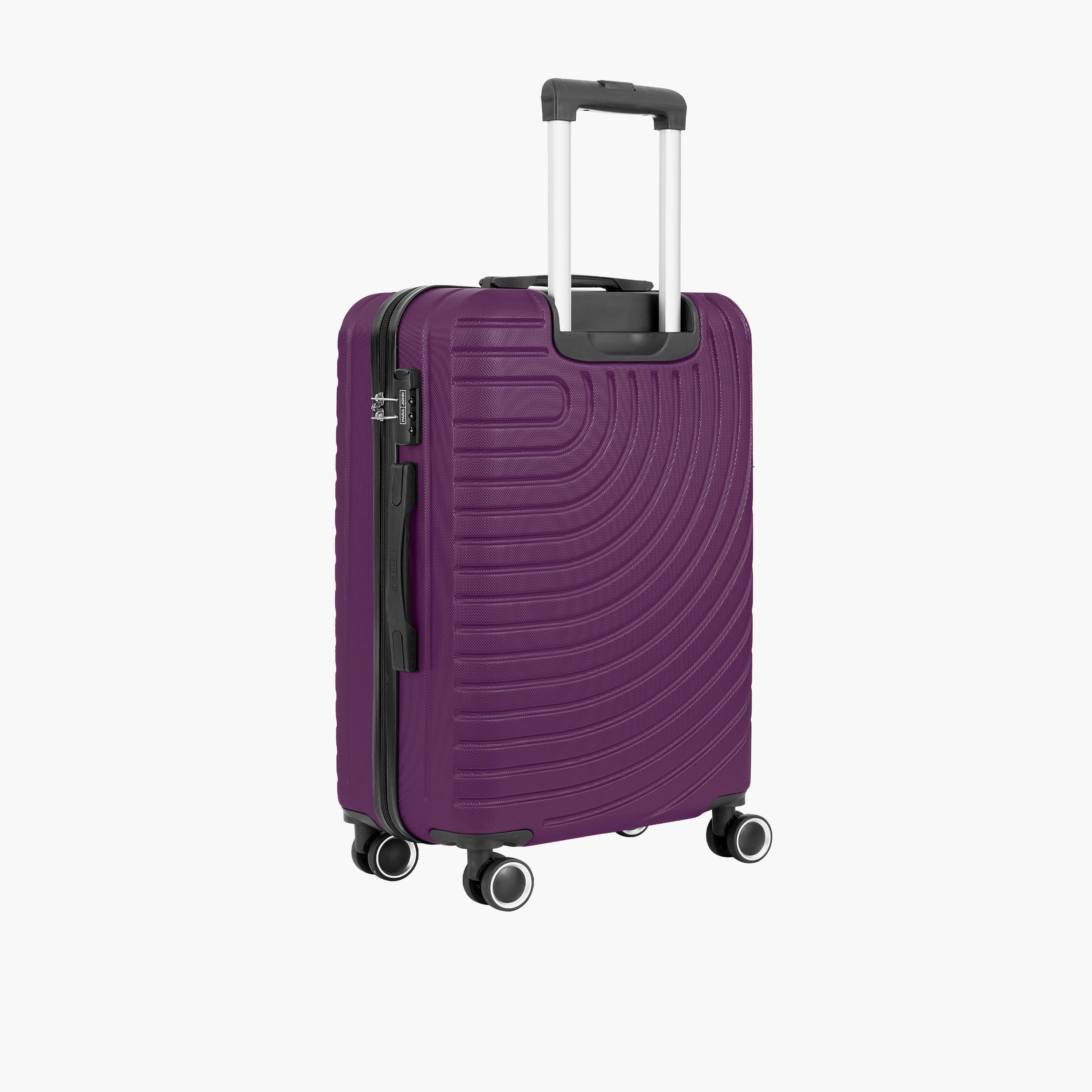 Para John Circles 55 CM Small Cabin ABS Hard Sided 4-Wheeler Spinner Trolley Bag With 3 Dial Combination Lock-travel-luggagesandbags-luggage-image-6