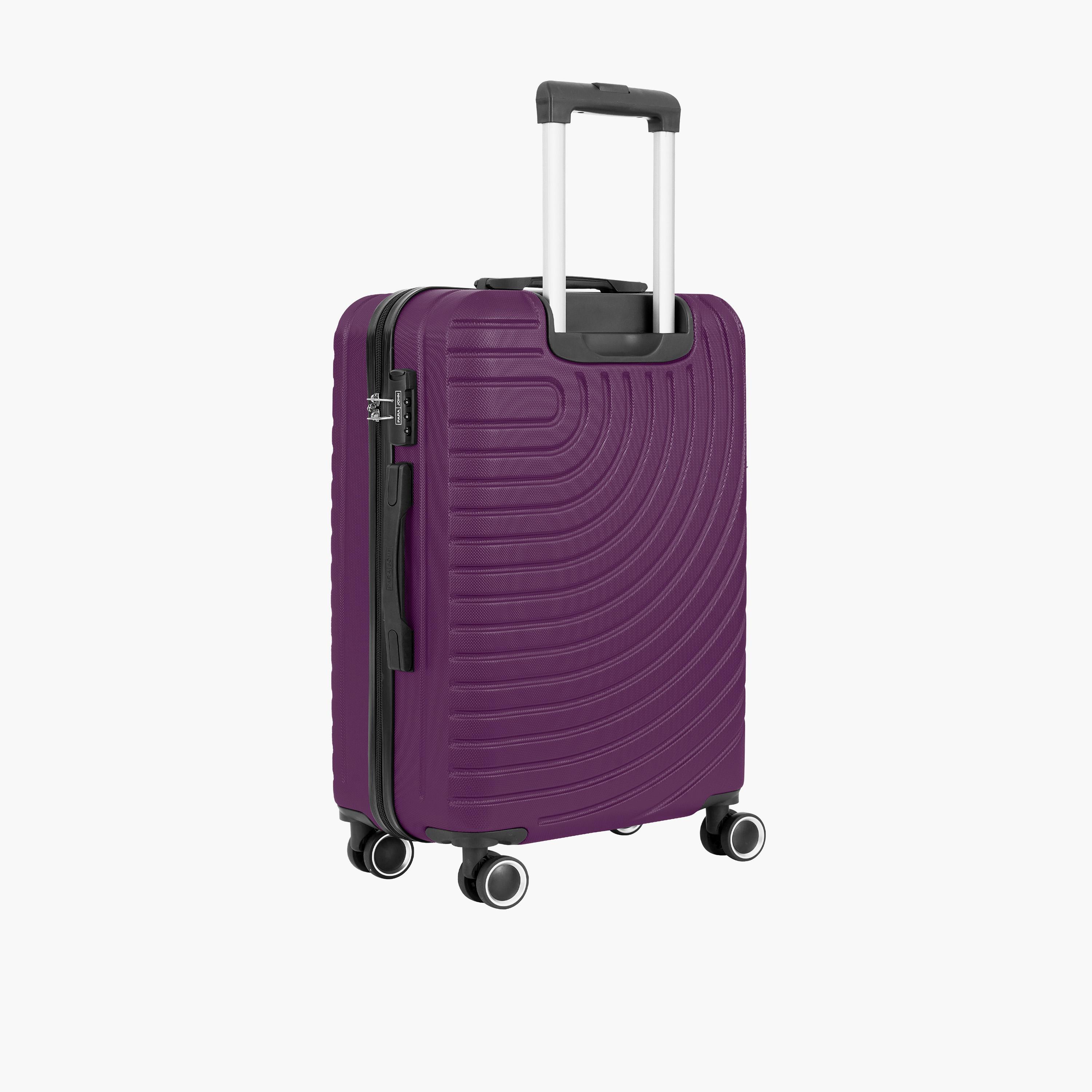 Para John Circles 62 CM Medium Check-in ABS Hard Sided 4-Wheeler Spinner Trolley Bag With 3 Dial Combination Lock-travel-luggagesandbags-luggage-image-6
