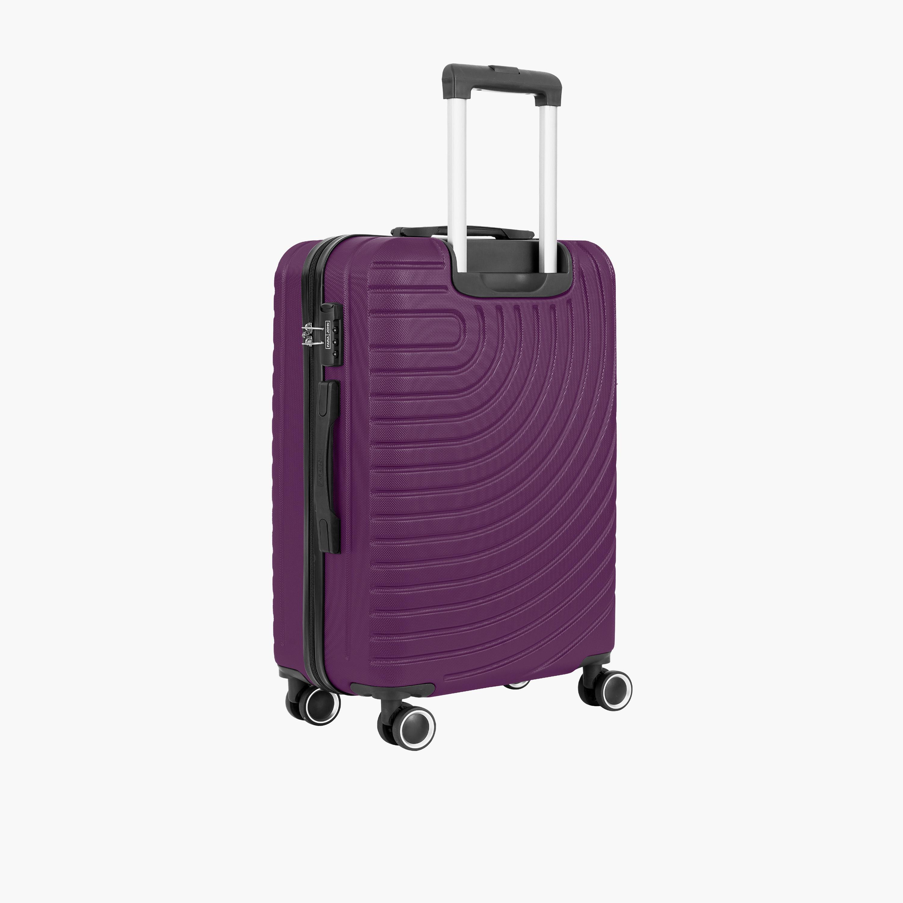 Para John Circles 76 CM Large Check-in ABS Hard Sided 4-Wheeler Spinner Trolley Bag With 3 Dial Combination Lock-travel-luggagesandbags-luggage-image-6