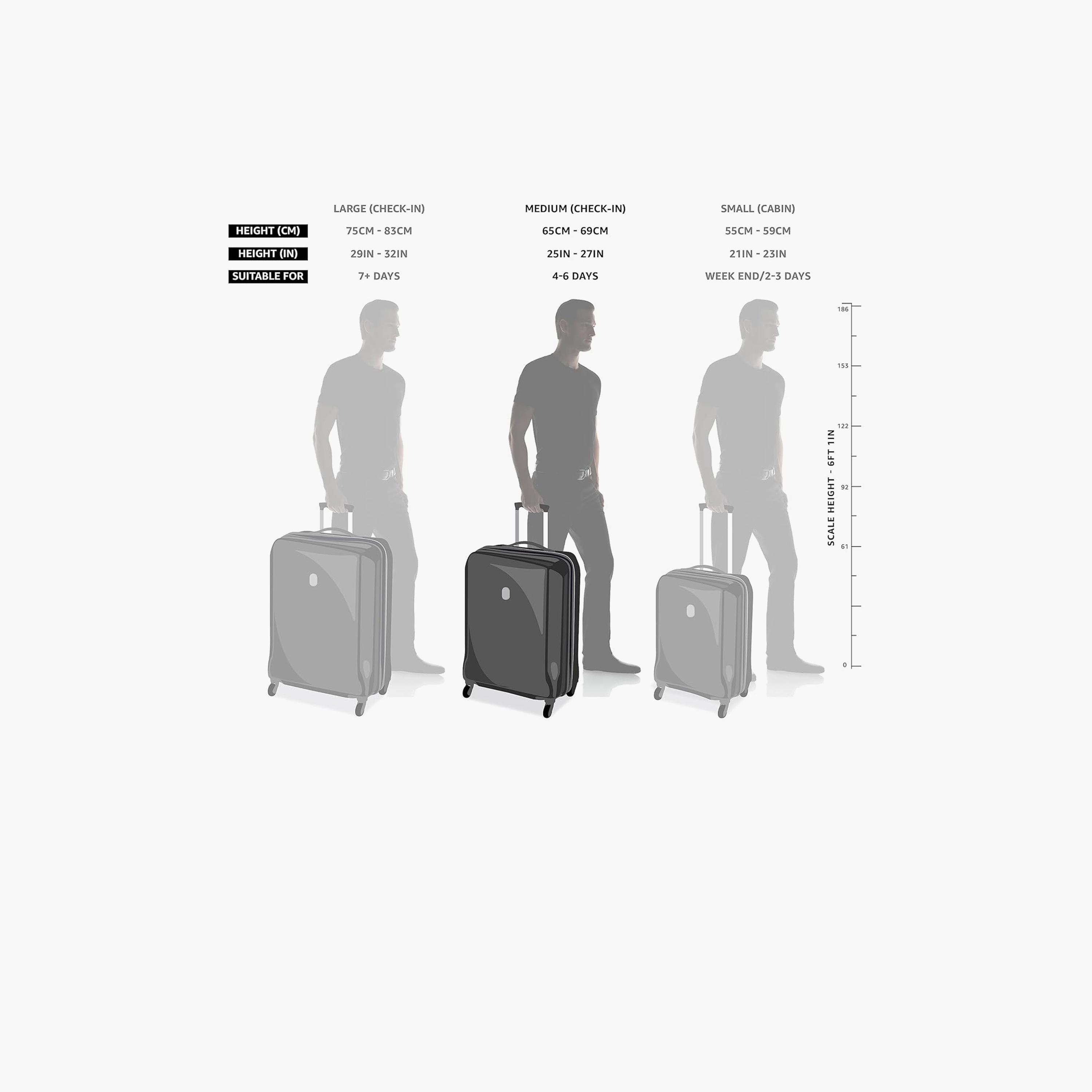 Para John AeroShield 76 CM Large Check-in ABS Hard Sided 4-Wheeler Spinner Trolley Bag With 3 Dial Combination Lock-travel-luggagesandbags-luggage-image-4