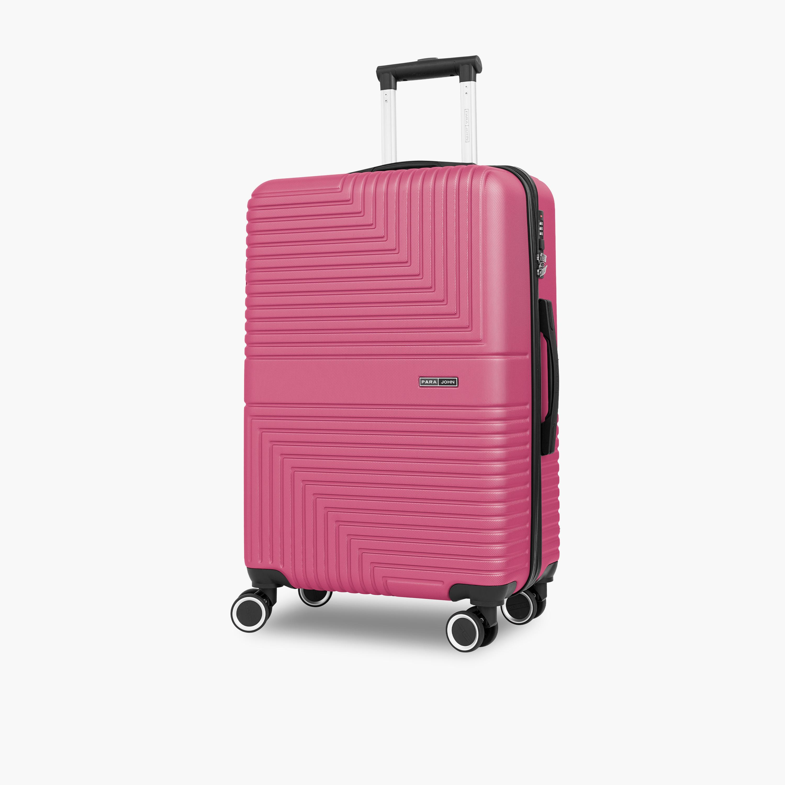 Para John Strato Set of 3 ABS Hard Sided 4-Wheeler Spinner Trolley Bag With 3 Dial Combination Lock-travel-luggagesandbags-luggage-image-5