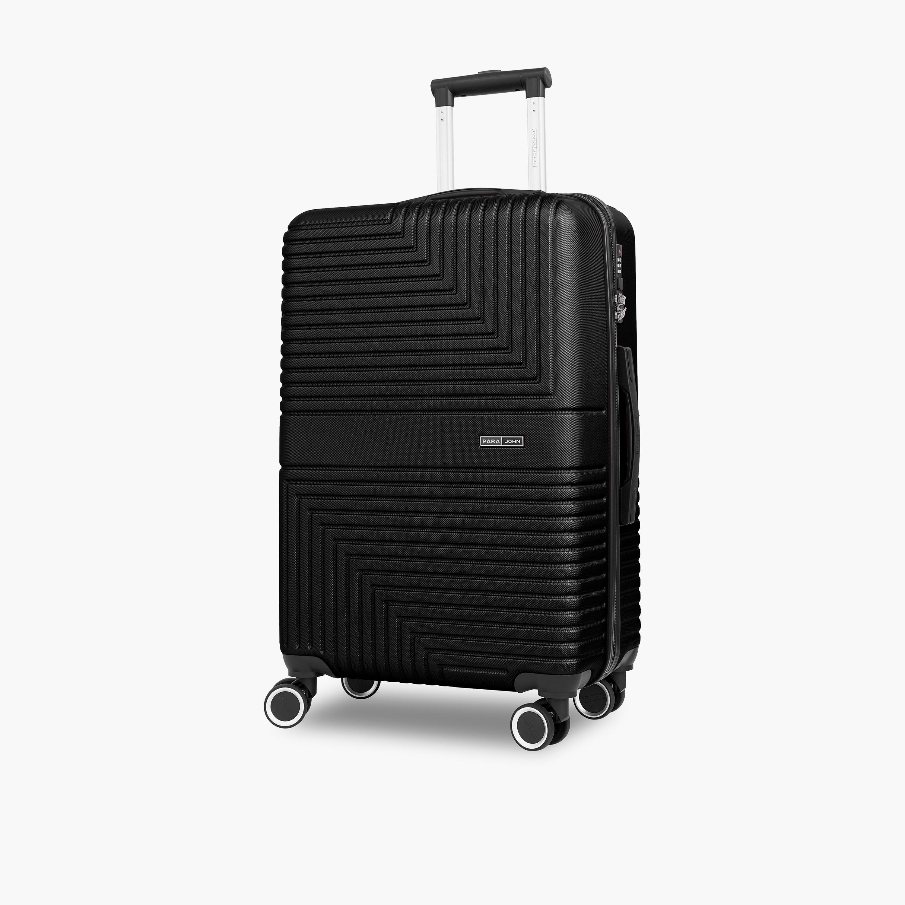 Para John Strato 55 CM Small Cabin ABS Hard Sided 4-Wheeler Spinner Trolley Bag With 3 Dial Combination Lock-travel-luggagesandbags-luggage-image-1